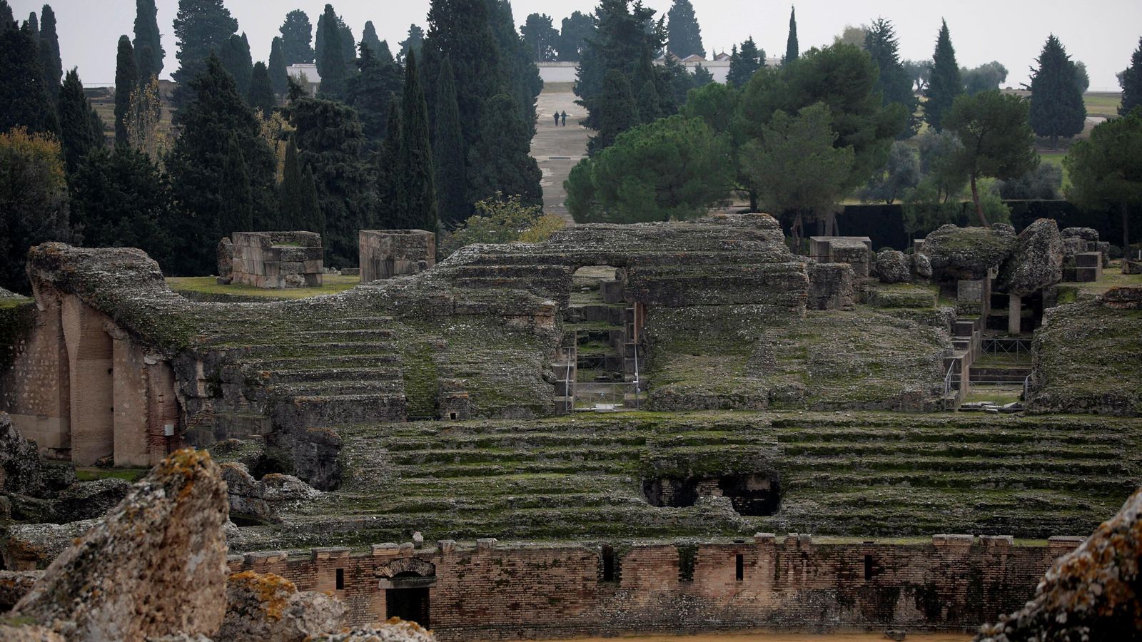 El anfiteatro de Itálica.