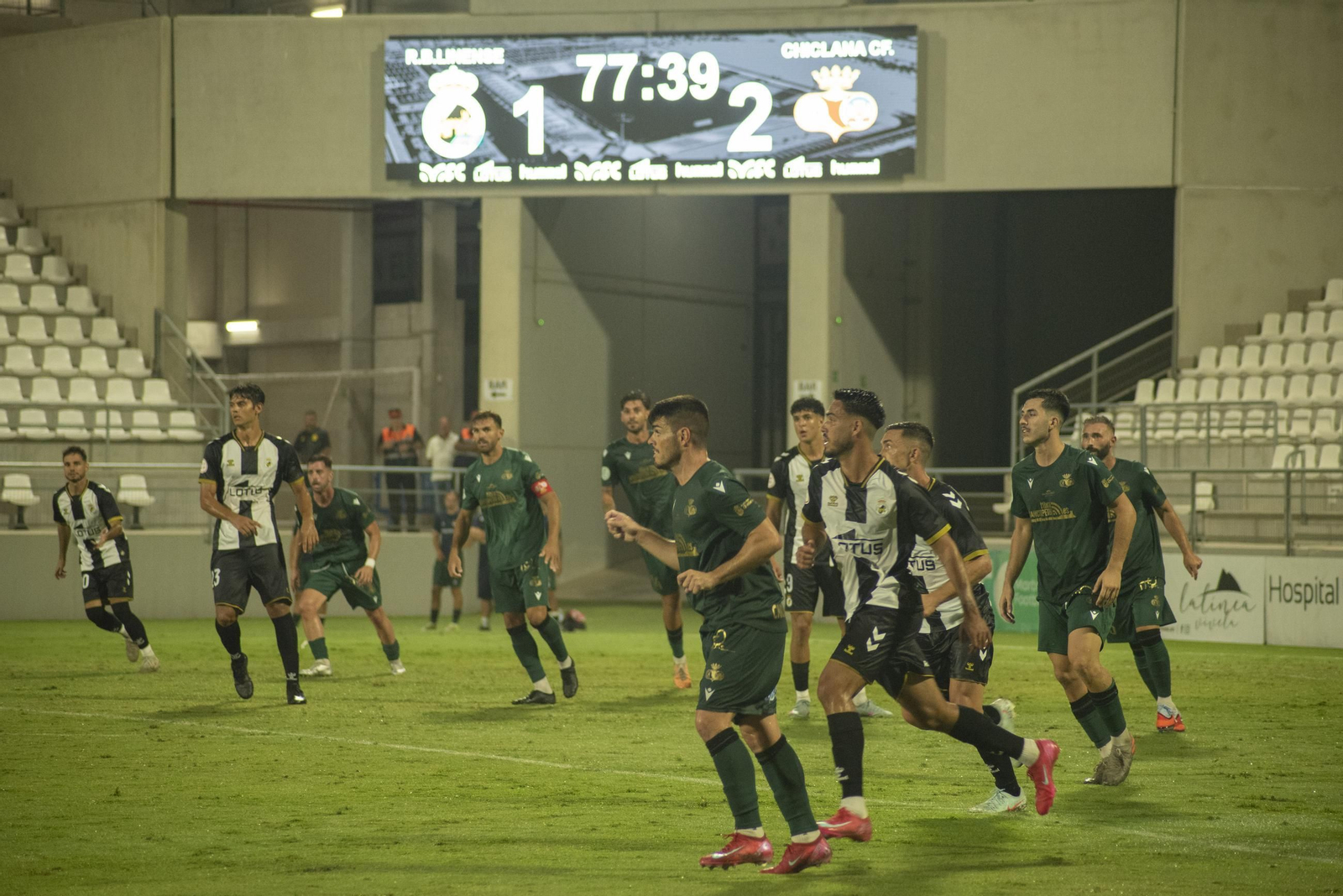 El debut de la Balona contra el Chiclana.