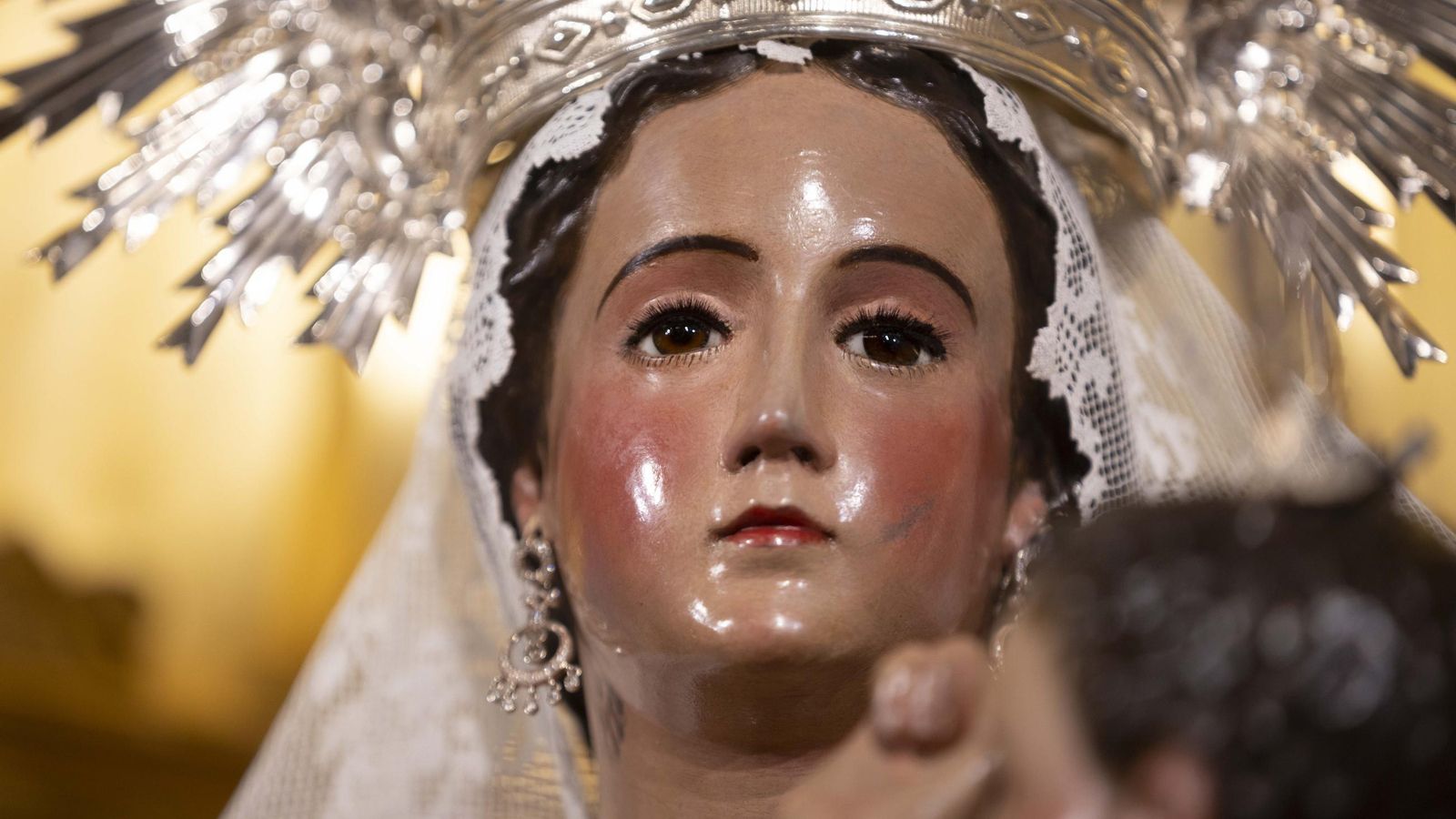 Rostro de Santísima Virgen de la Peña Coronada