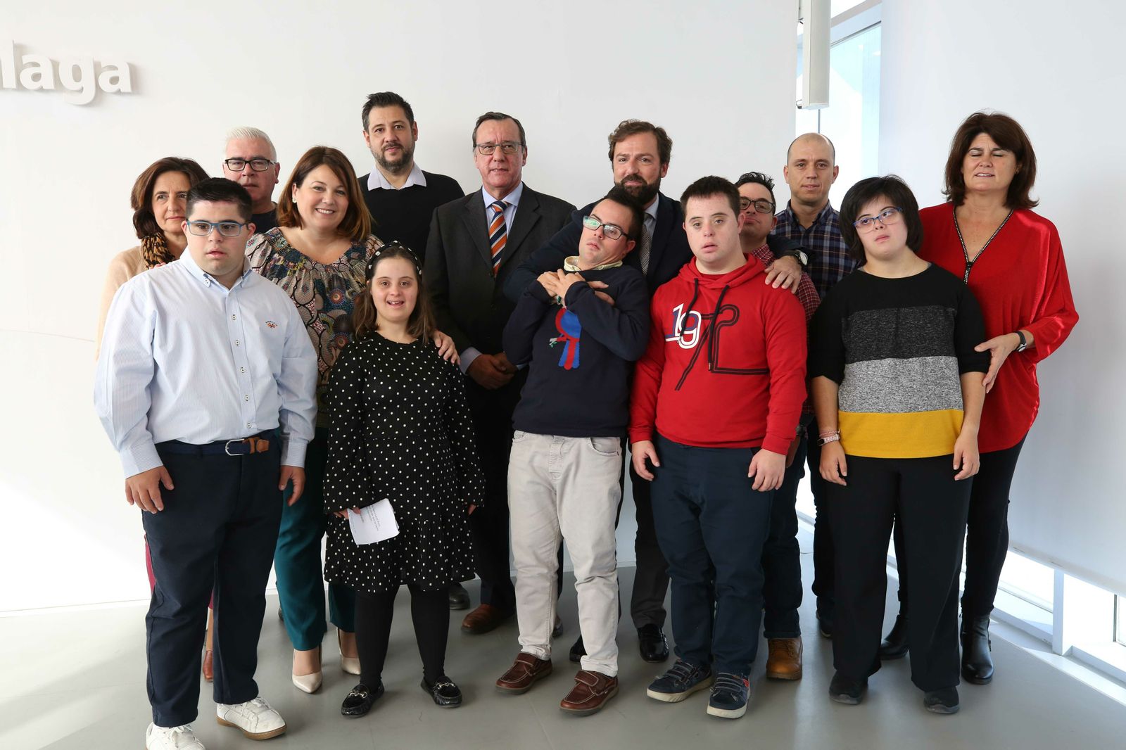 Jóvenes con síndrome de down se incorporarán a hacer prácticas en la Diputación Provincial.