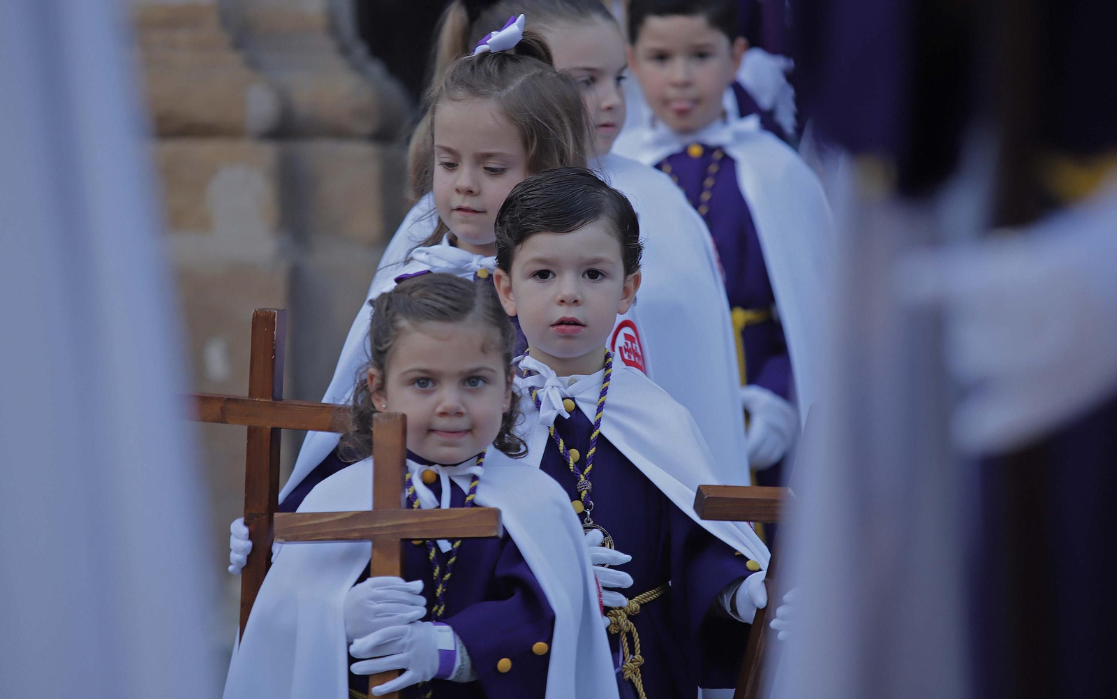 Fotos del Jueves Santo en Algeciras: Tres Caídas y Nazareno