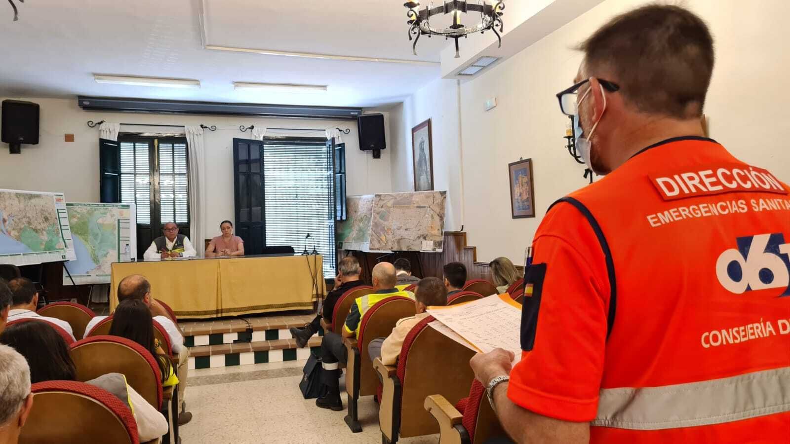 Imagen de la reunión del dispositivo del Plan Romero