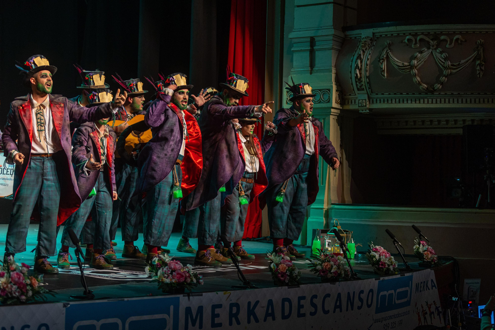 Imágenes de la sesión de este jueves en el Gran Teatro del Carnaval Colombino.