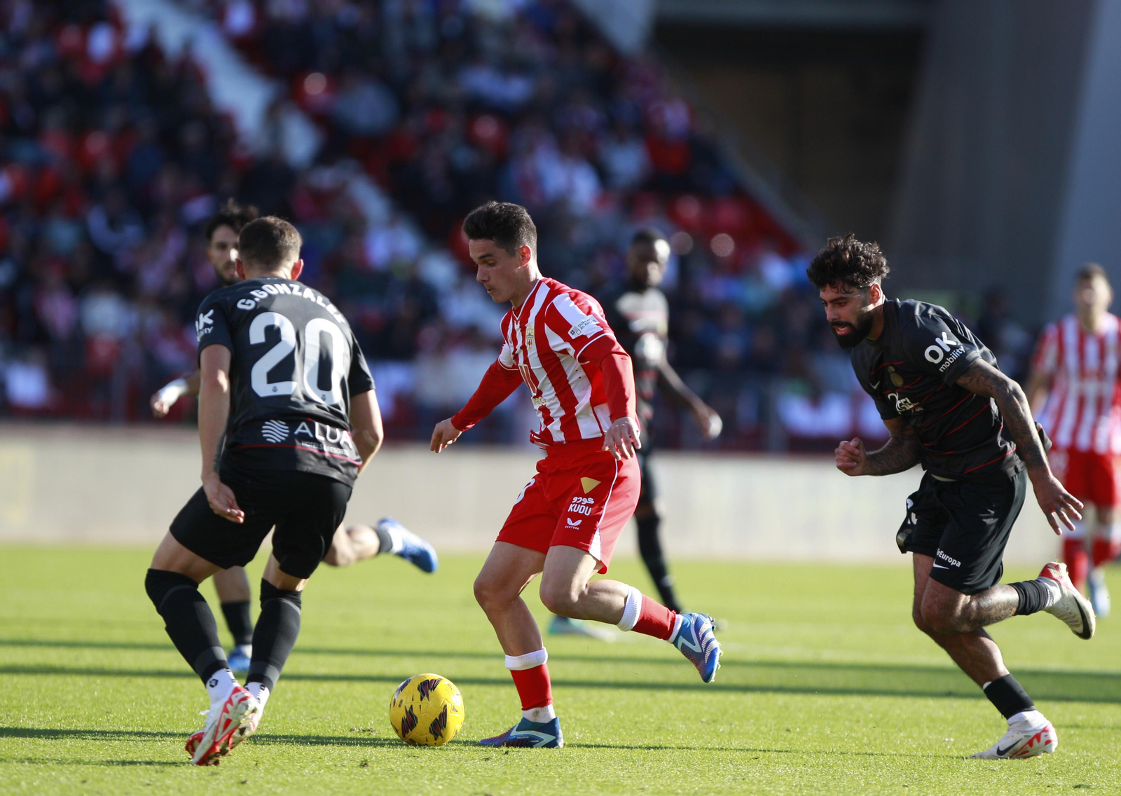 Imágenes del partido U.D. Almería-R.C.D. Mallorca