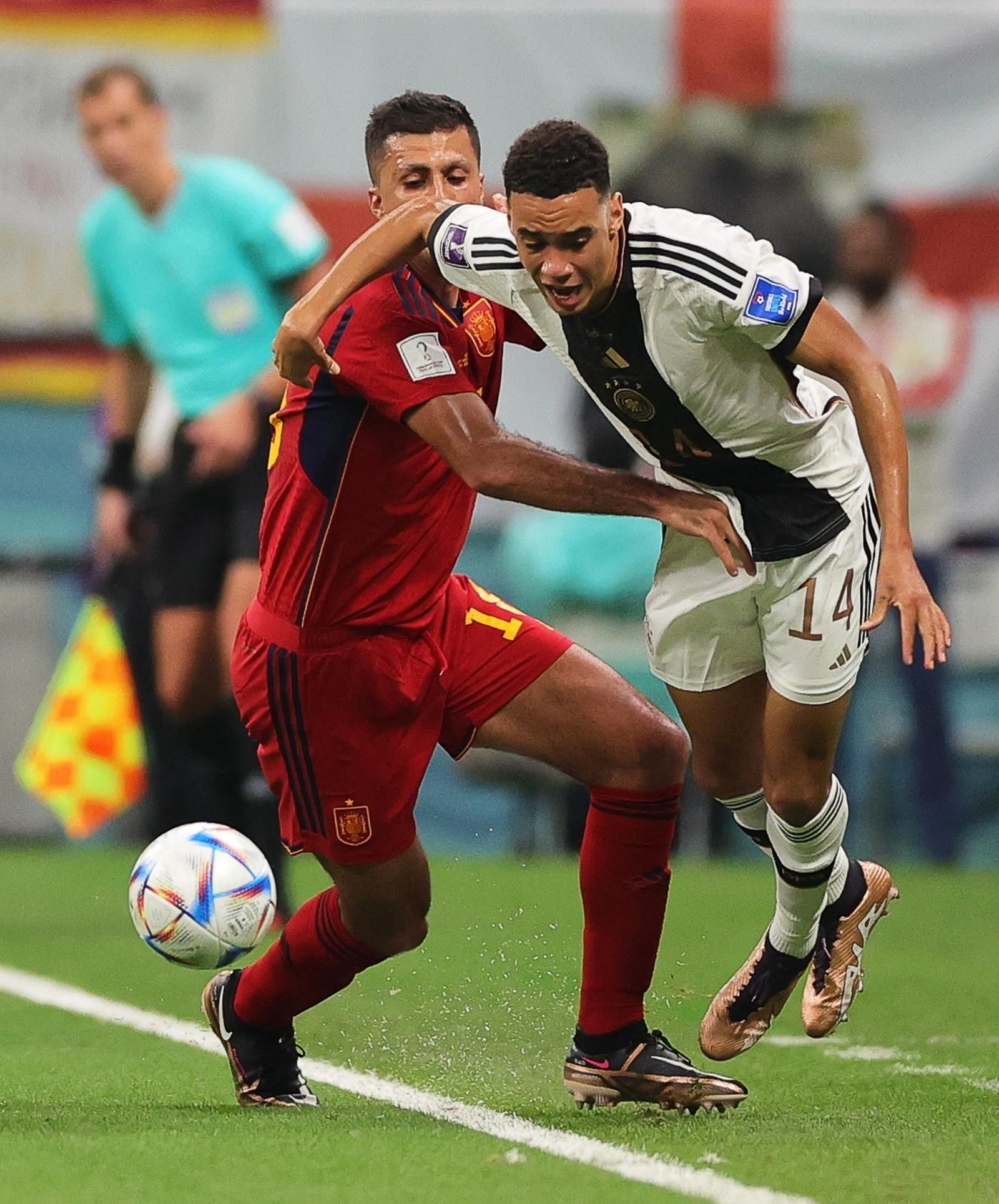 Las fotos del España-Alemania del Mundial de Qatar