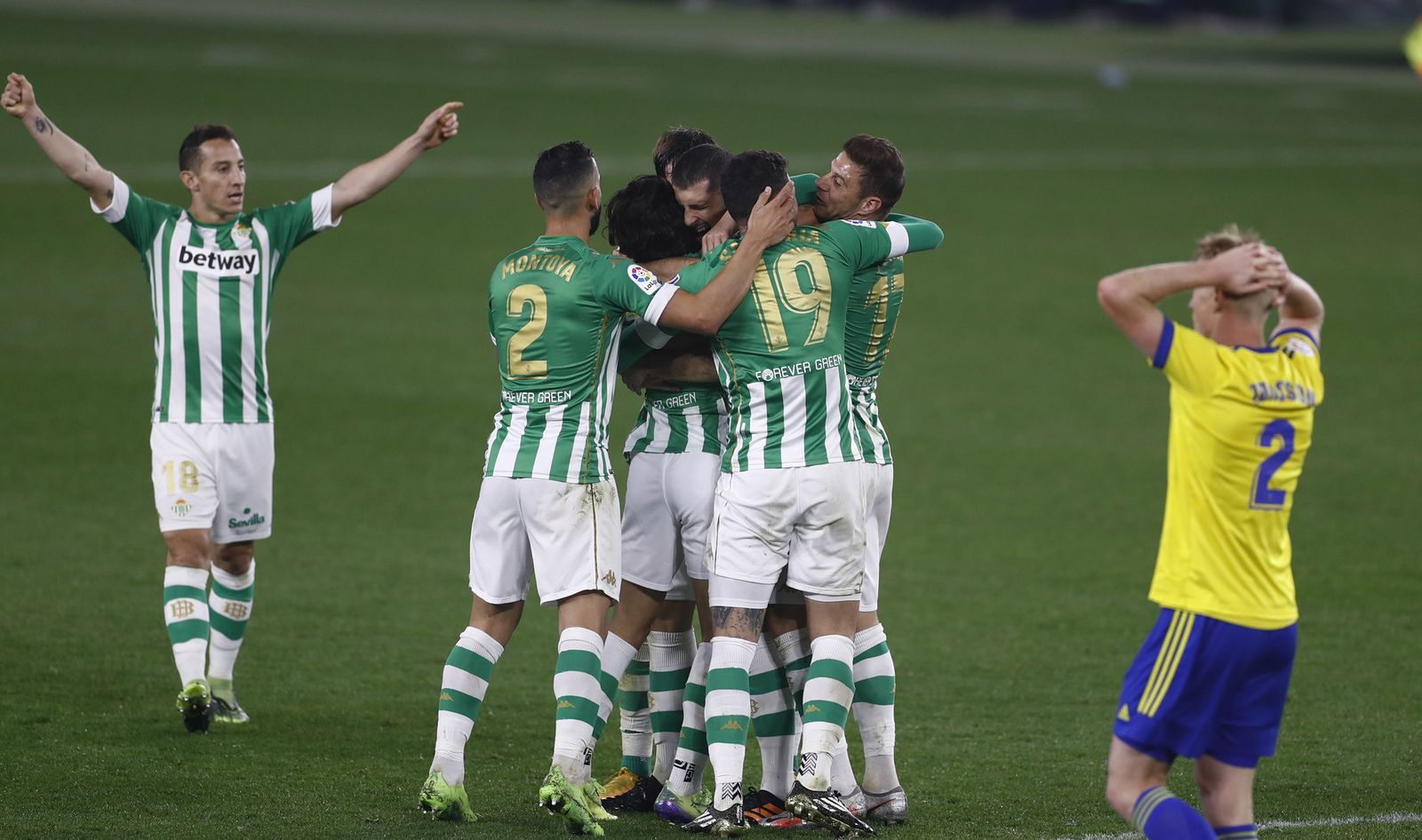Las imágenes del Betis-Cadiz