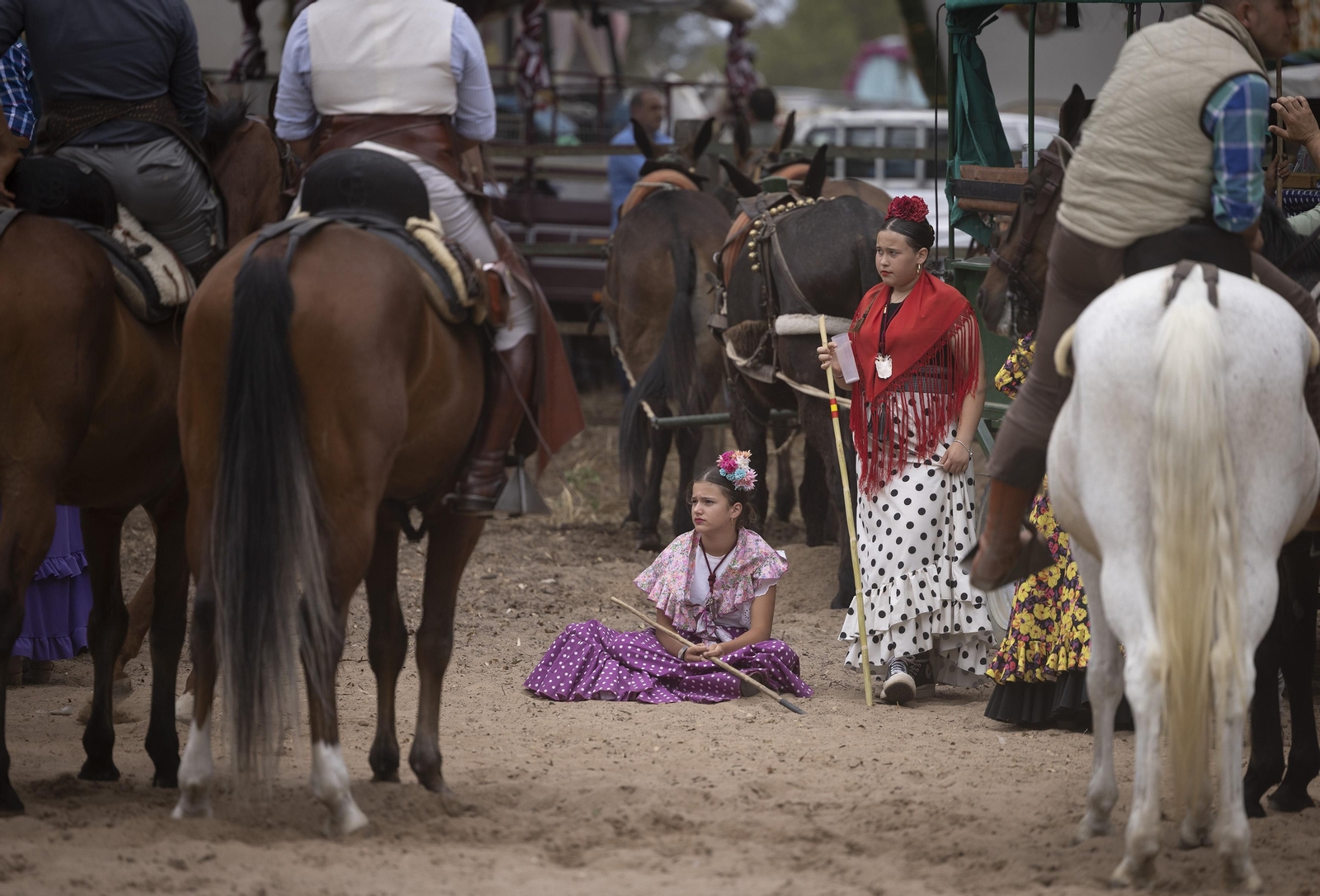 Las hermandades del Rocío en la Raya Real, todas las fotos