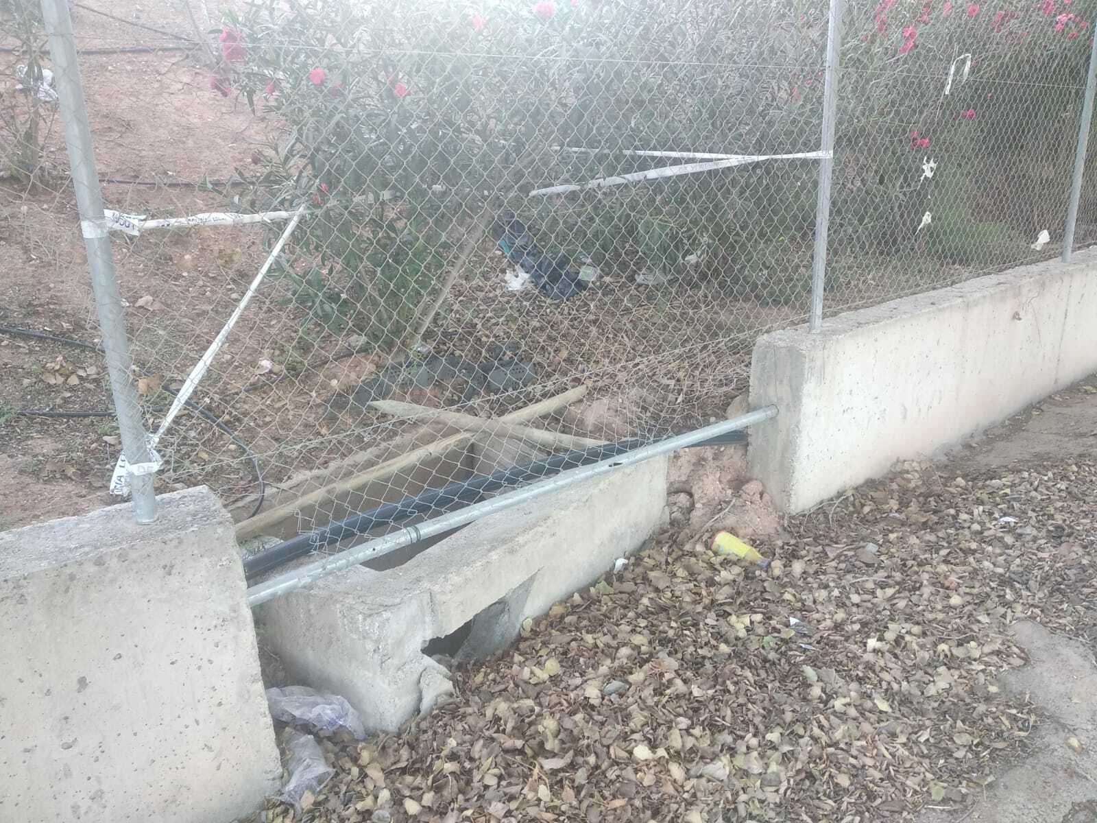 El recinto ferial de la Vega de Acá, en horas bajas