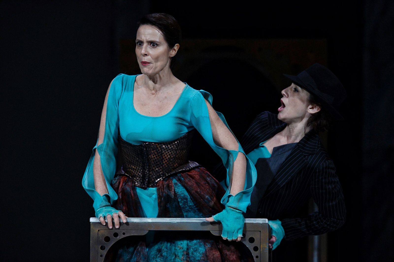 Aitana Sánchez-Gijón durante el pase gráfico 'Malvivir'.