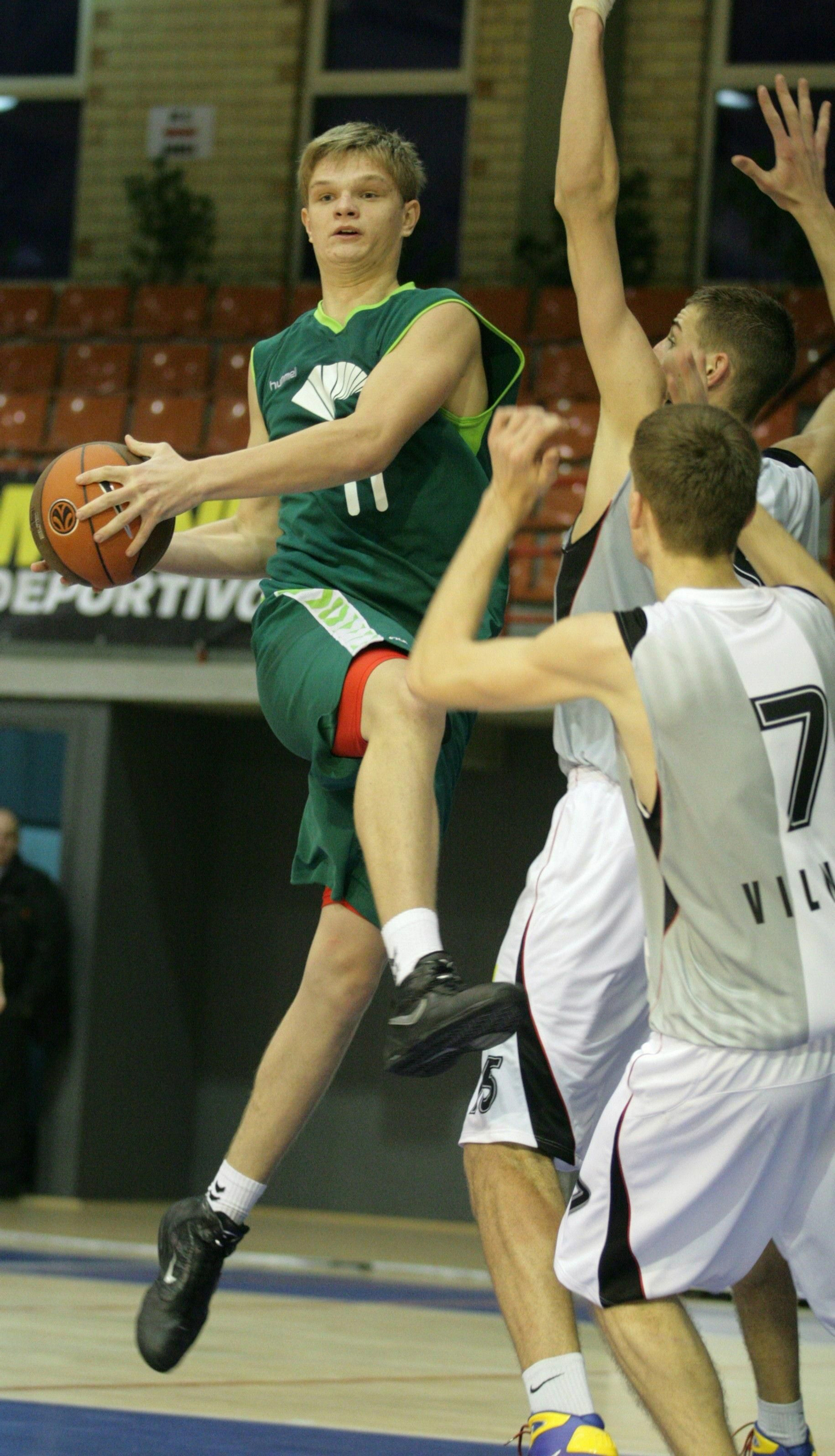 La carrera de Tautvydas Sabonis, en fotos