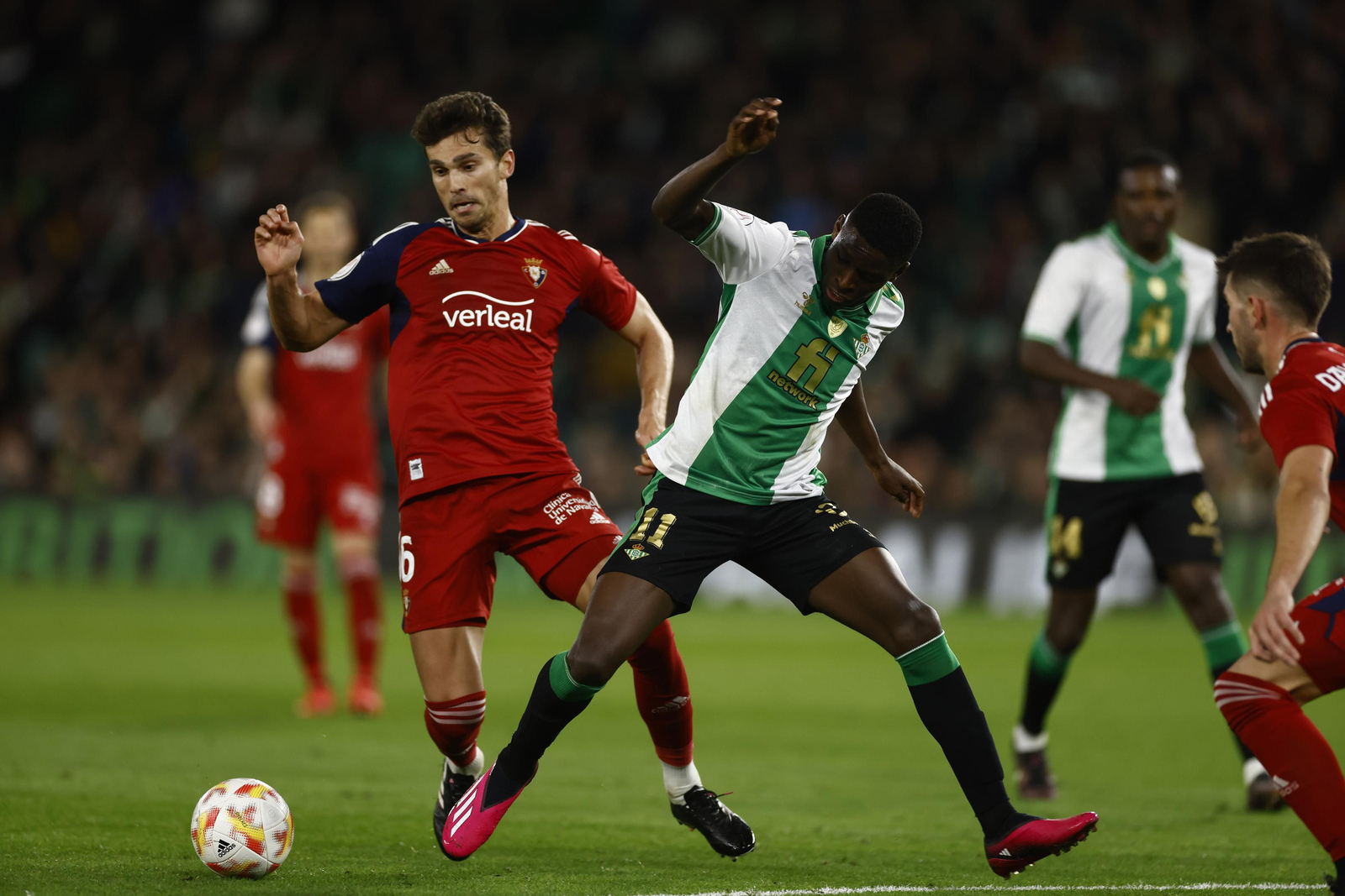 Las imágenes del Betis-Osasuna de Copa del Rey