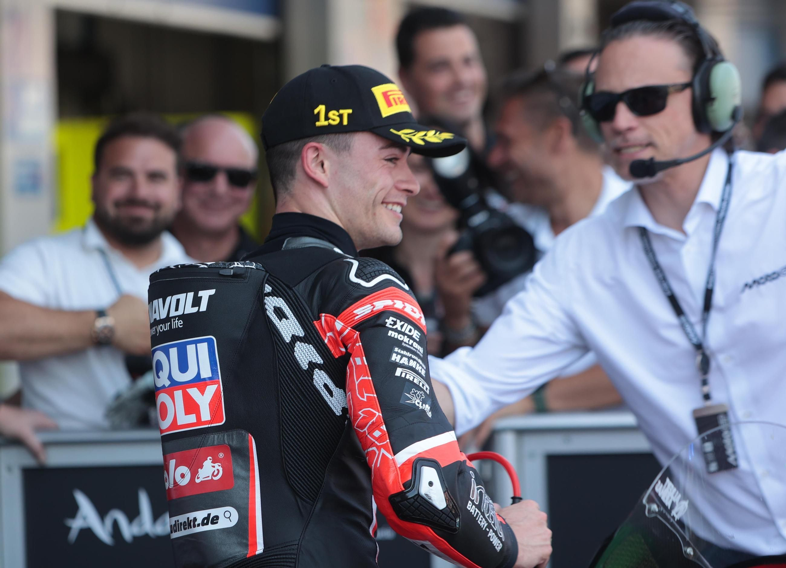 Imágenes de la Pole de Moto2 en el Gran Premio de Jerez 2025