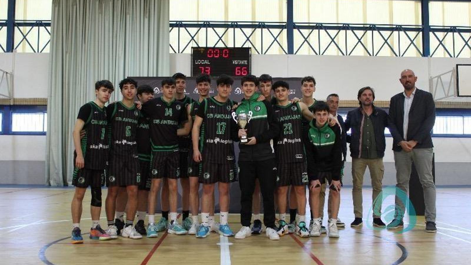 Medyclinic Ska Logistik CB Andújar, subcampeón de la Copa Diputación sénior.