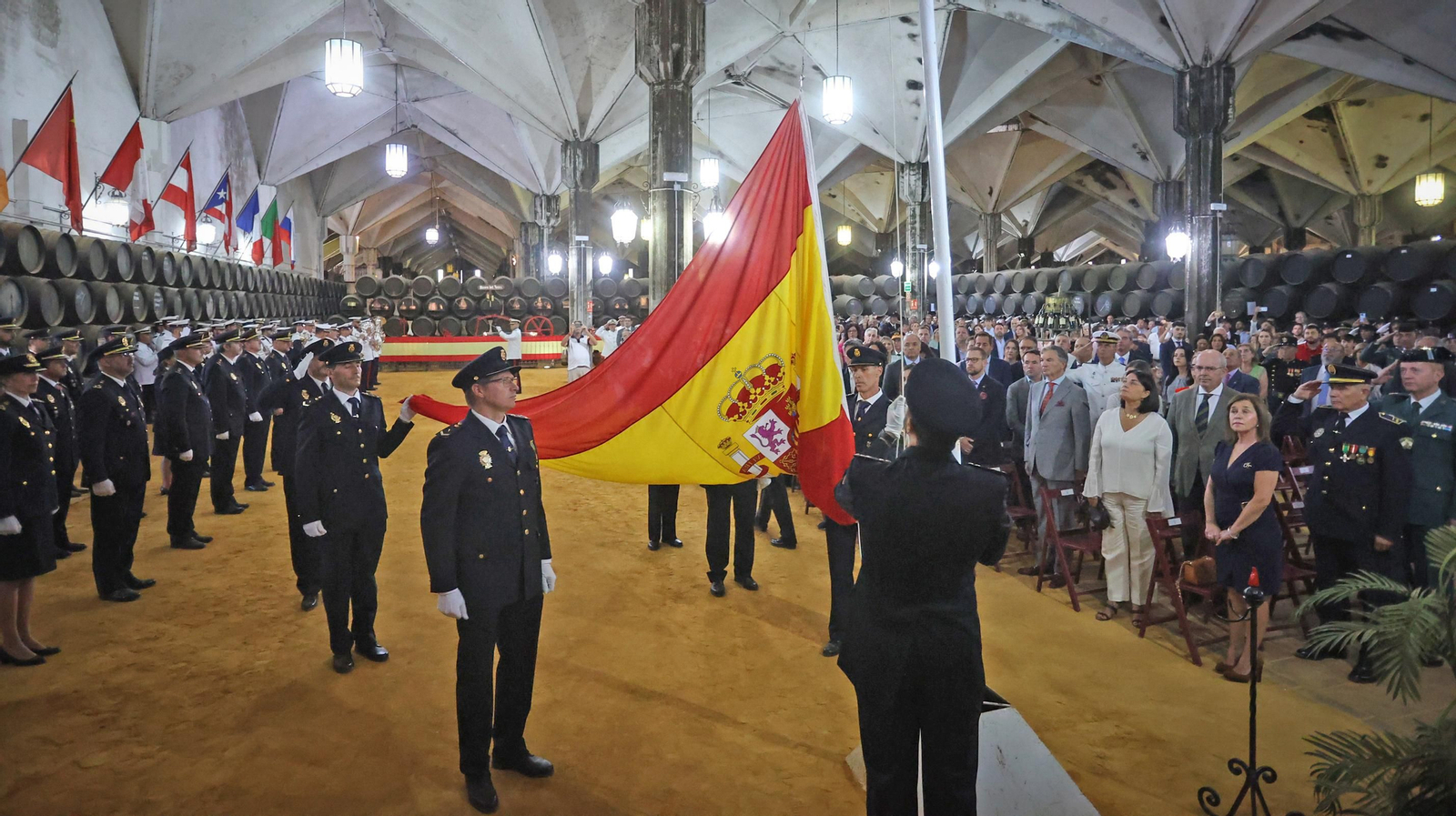 La Policía Nacional de Jerez celebra el día de su Patrón La Policía Nacional de Jerez celebra el día de su Patrón