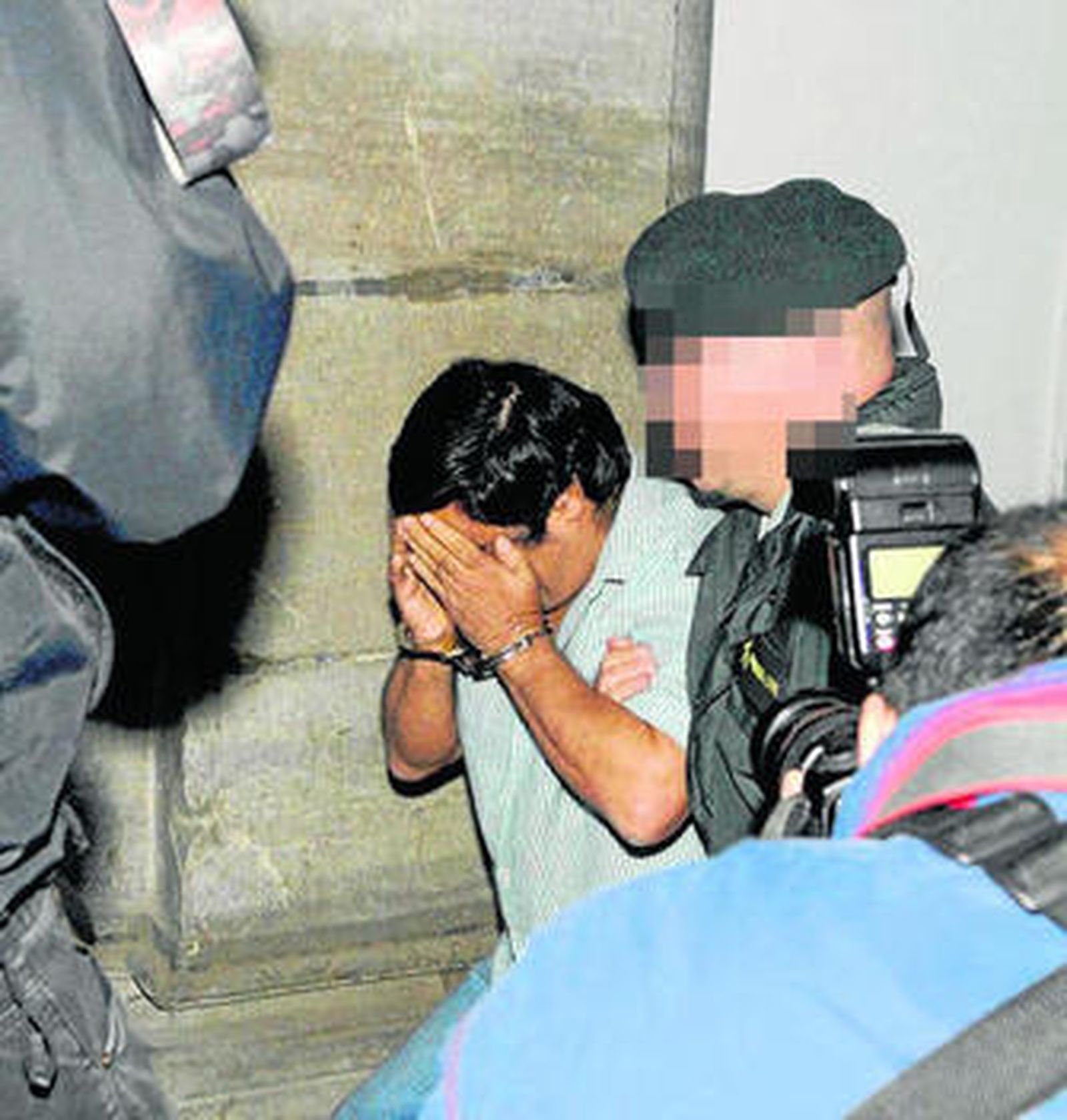 Manuel R.S., a su llegada en octubre a la Audiencia.