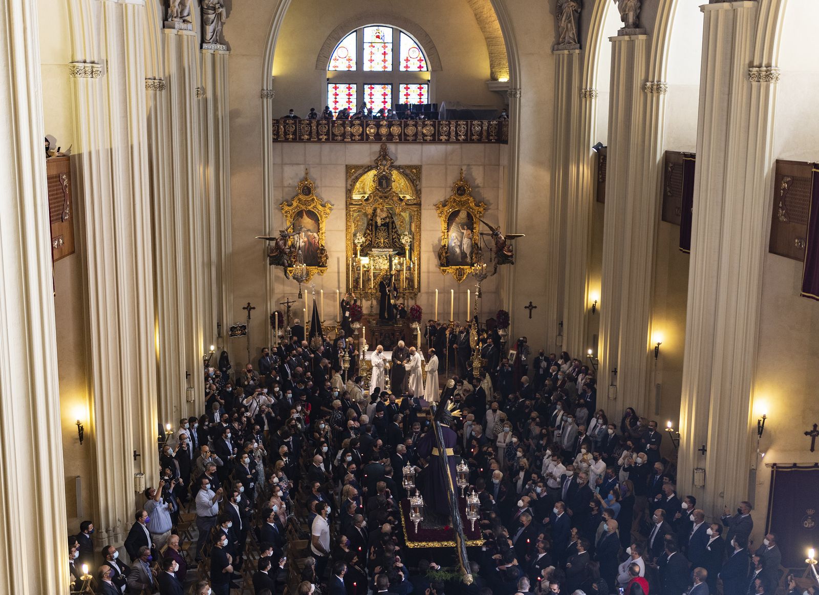 El Gran Poder ante el Cristo de Los Gitanos