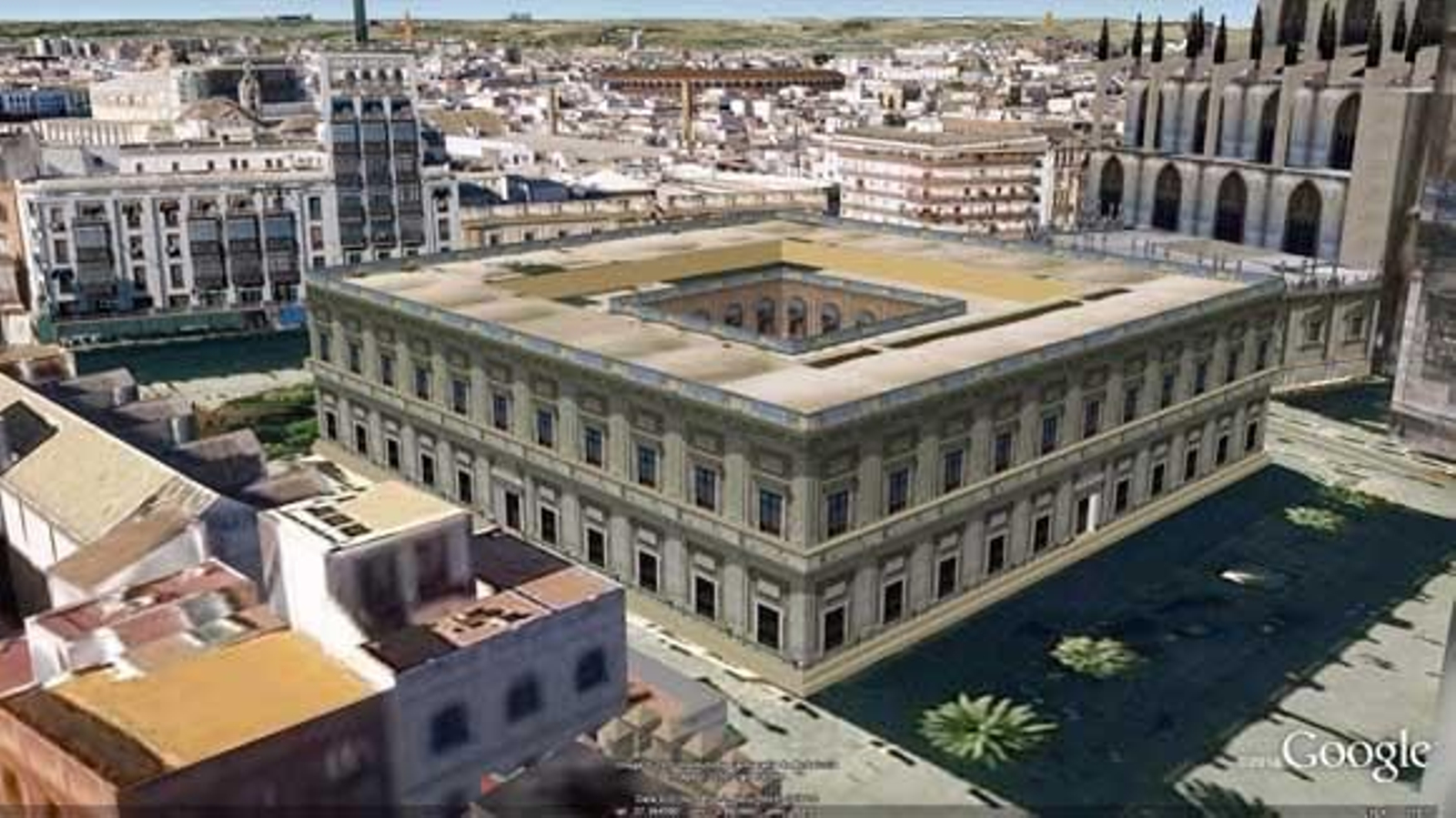 Sevilla desde Google Earth