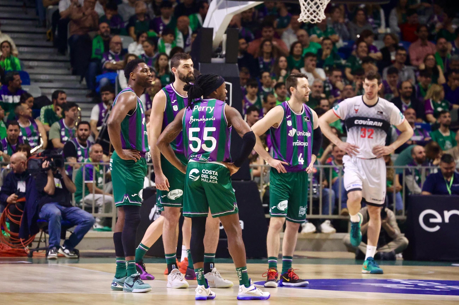 El Unicaja-Covirán Granada, en fotos