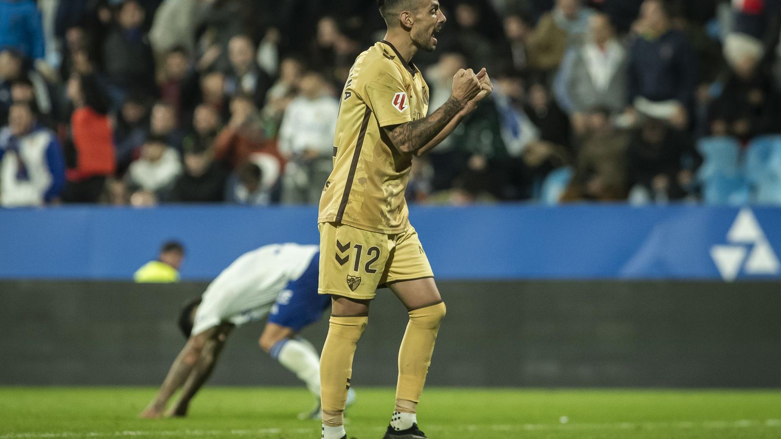 El Zaragoza-Málaga CF, en fotos