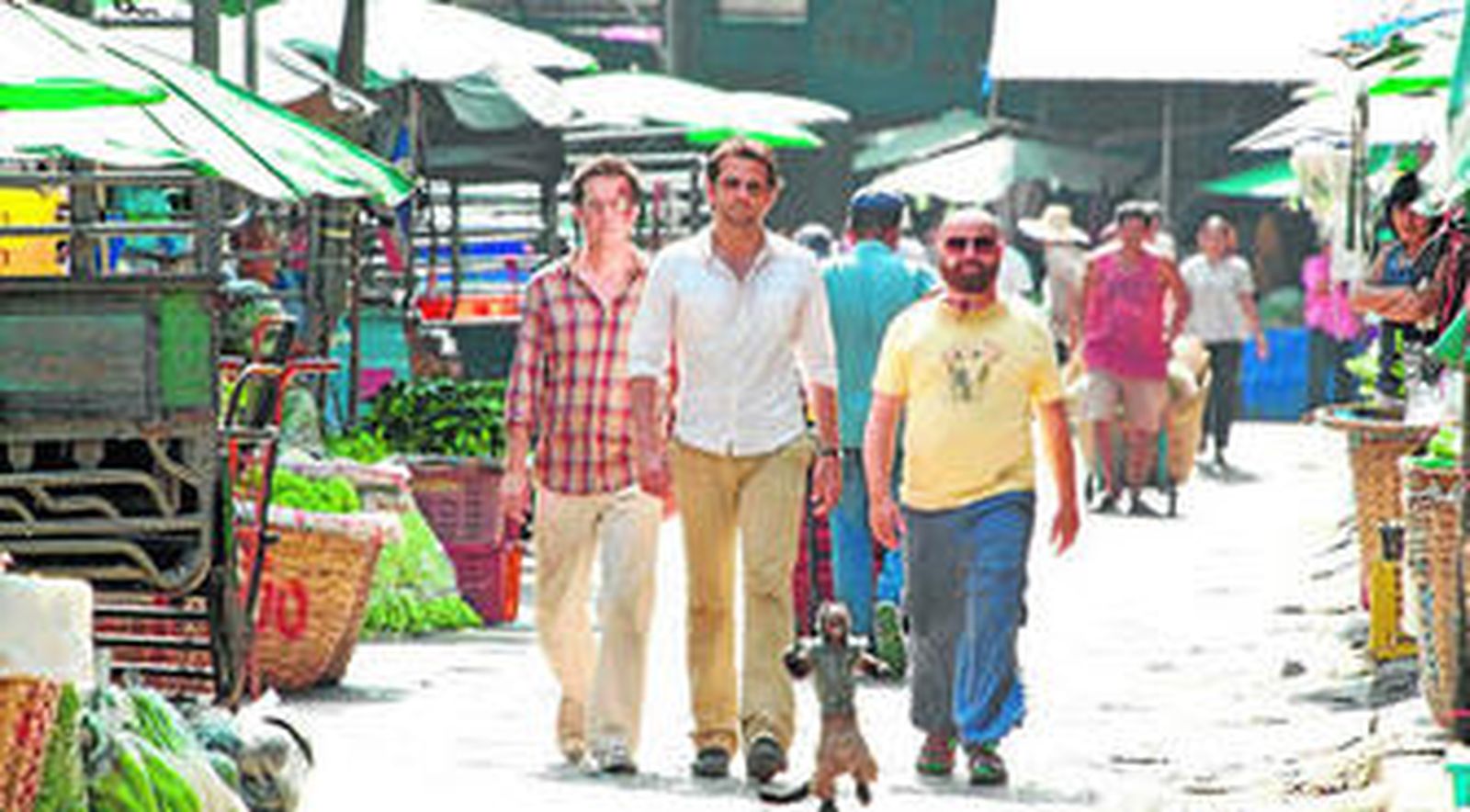 Los protagonistas de 'Resacón2' tendrán durante su aventura la compañía de un mono.