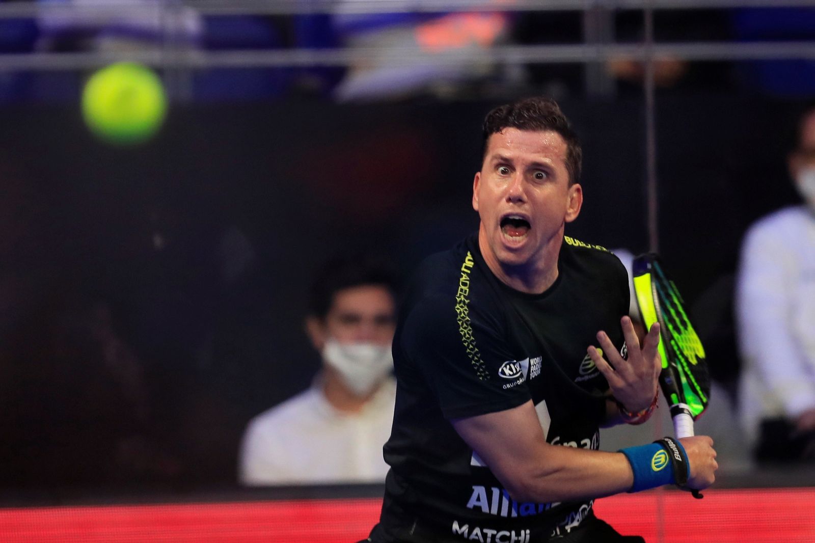 Paquito Navarro, en acción.