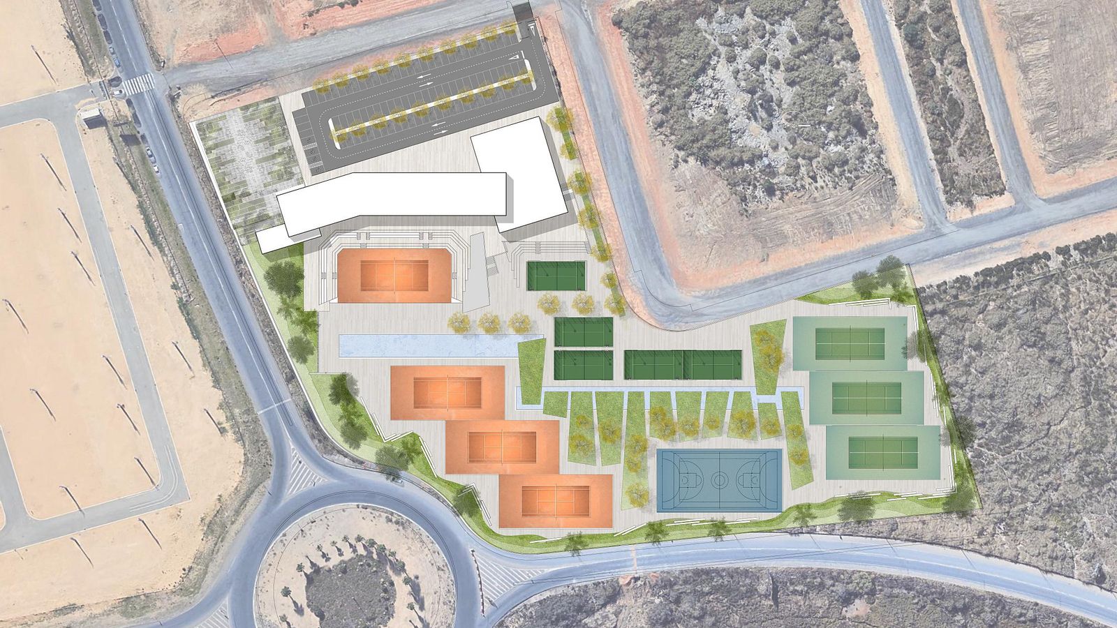 Anteproyecto de la nueva sede del club realizado hace dos años y que ahora se modifica para el proyecto final.