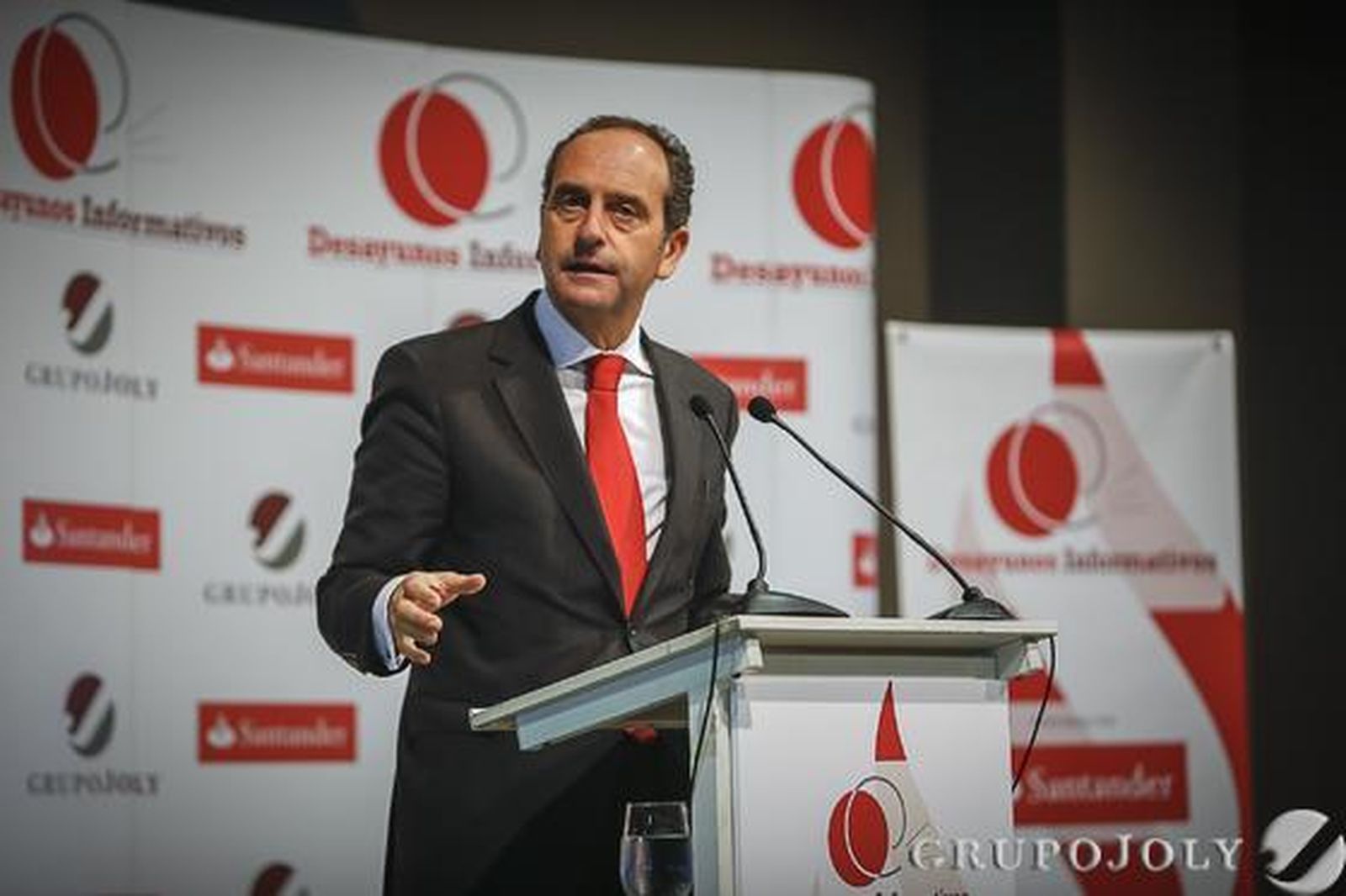 Alberto Delgado, durante su intervención de ayer.

Foto: Julio Gonzalez