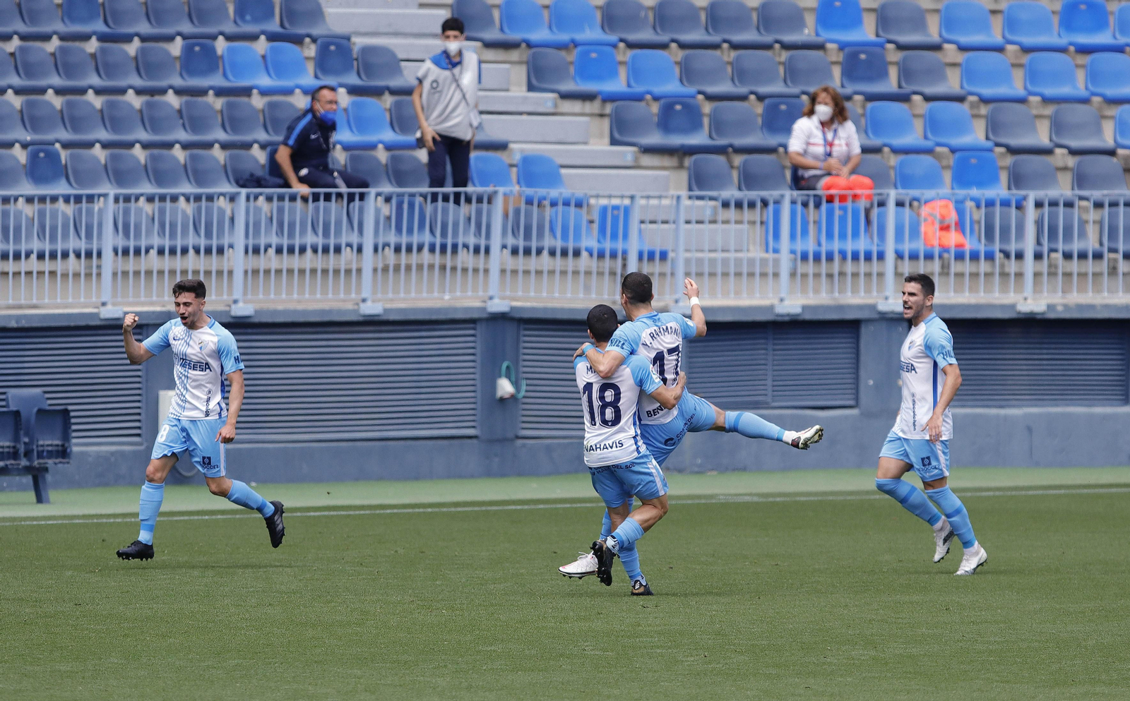 Las fotos del Málaga CF-Albacete