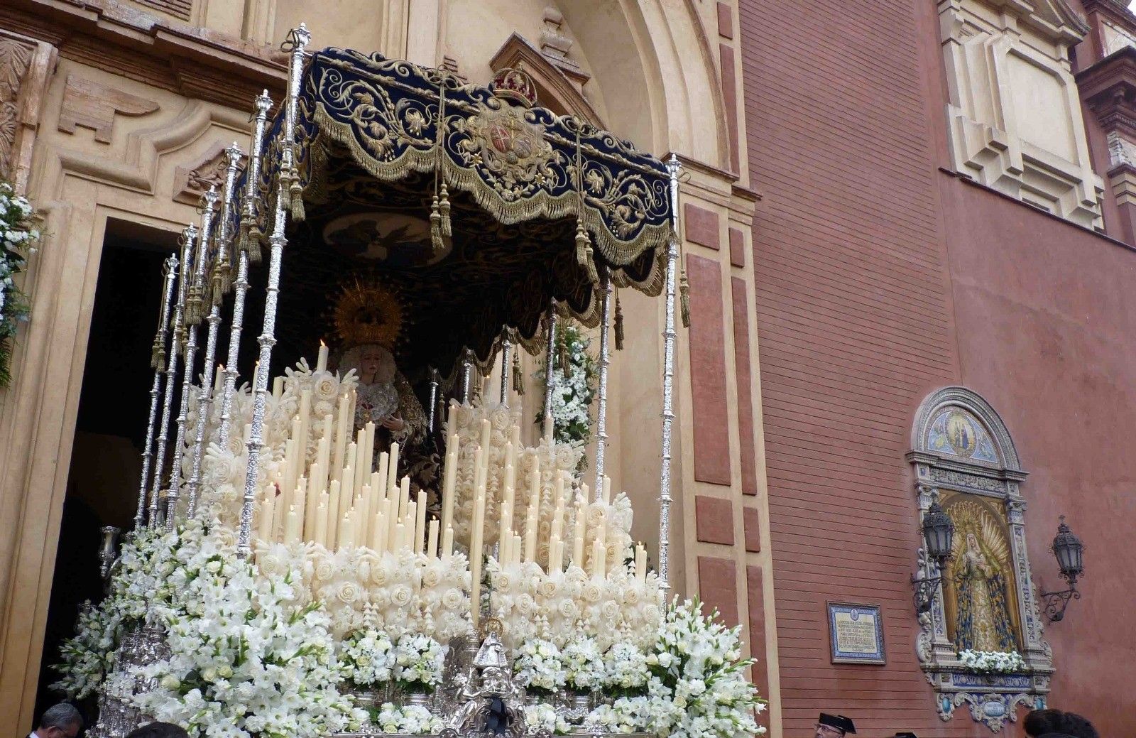 La Estrella saliendo de San Jacinto por los 25 años de la coronación.