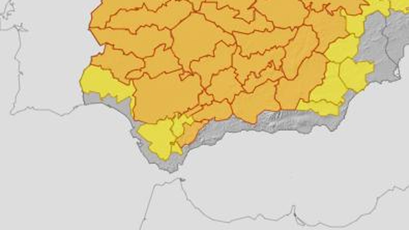 Avisos por altas temperaturas.