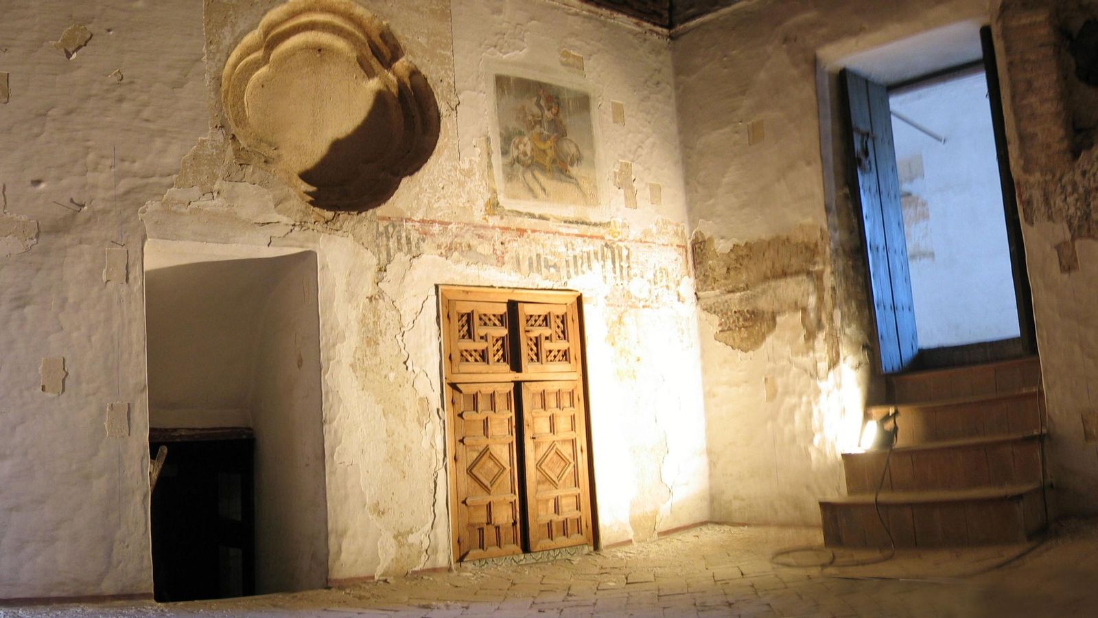 Uno de los espacios pendientes de rehabilitar.