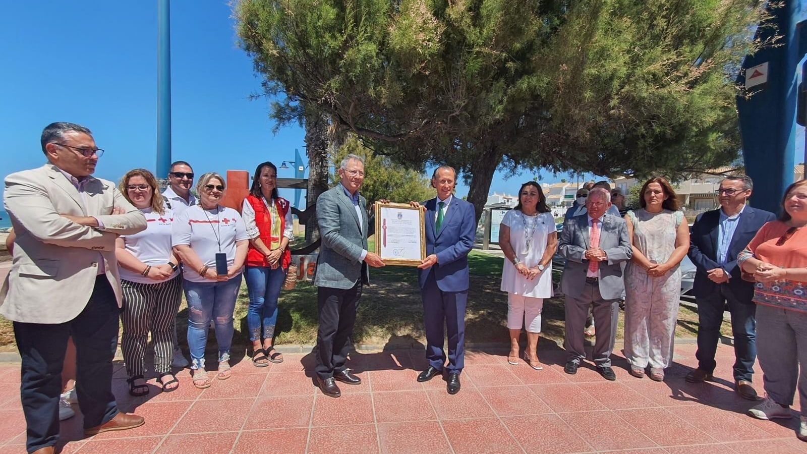 El alcalde y el presidente nacional de esta organización.
