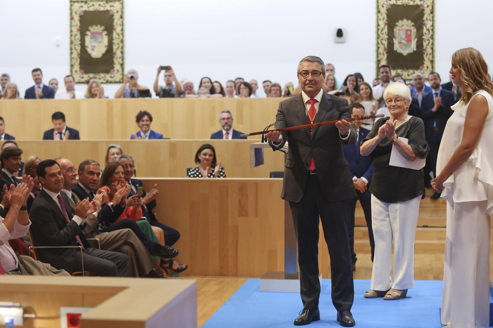 Las fotos del Pleno de la constitución de la Diputación de Málaga