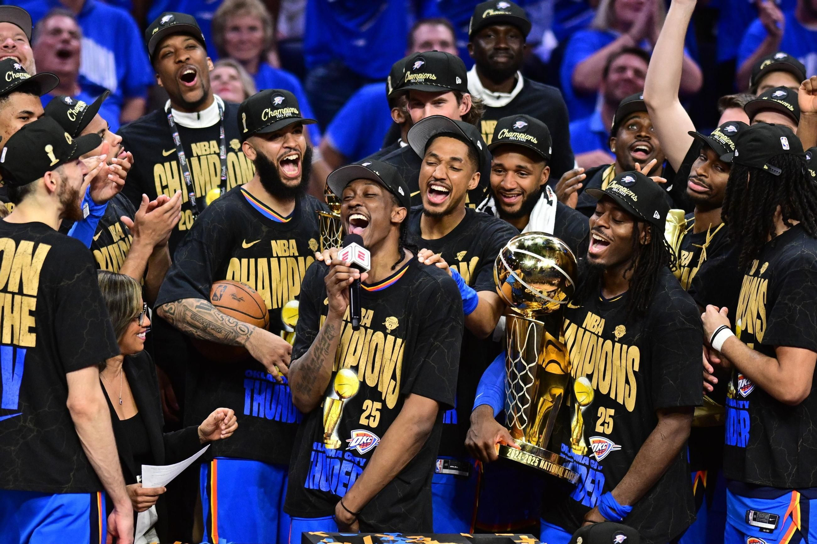 Las fotos del título de la NBA para Oklahoma City Thunder