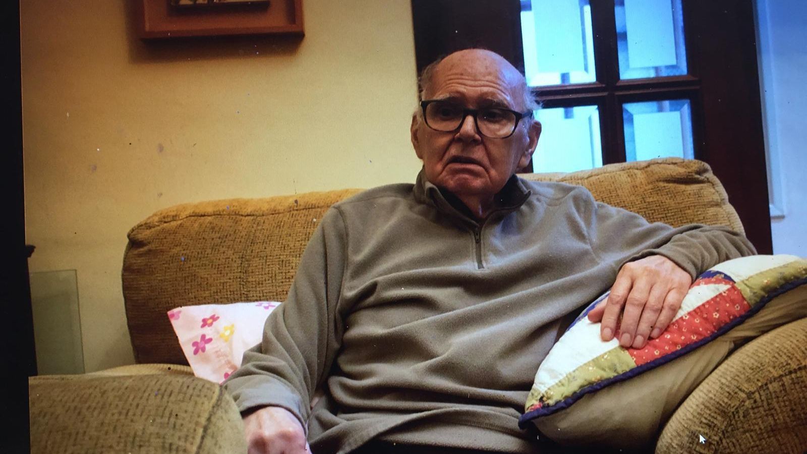 Fernando Benítez Salido, en su casa de la calle Compañía