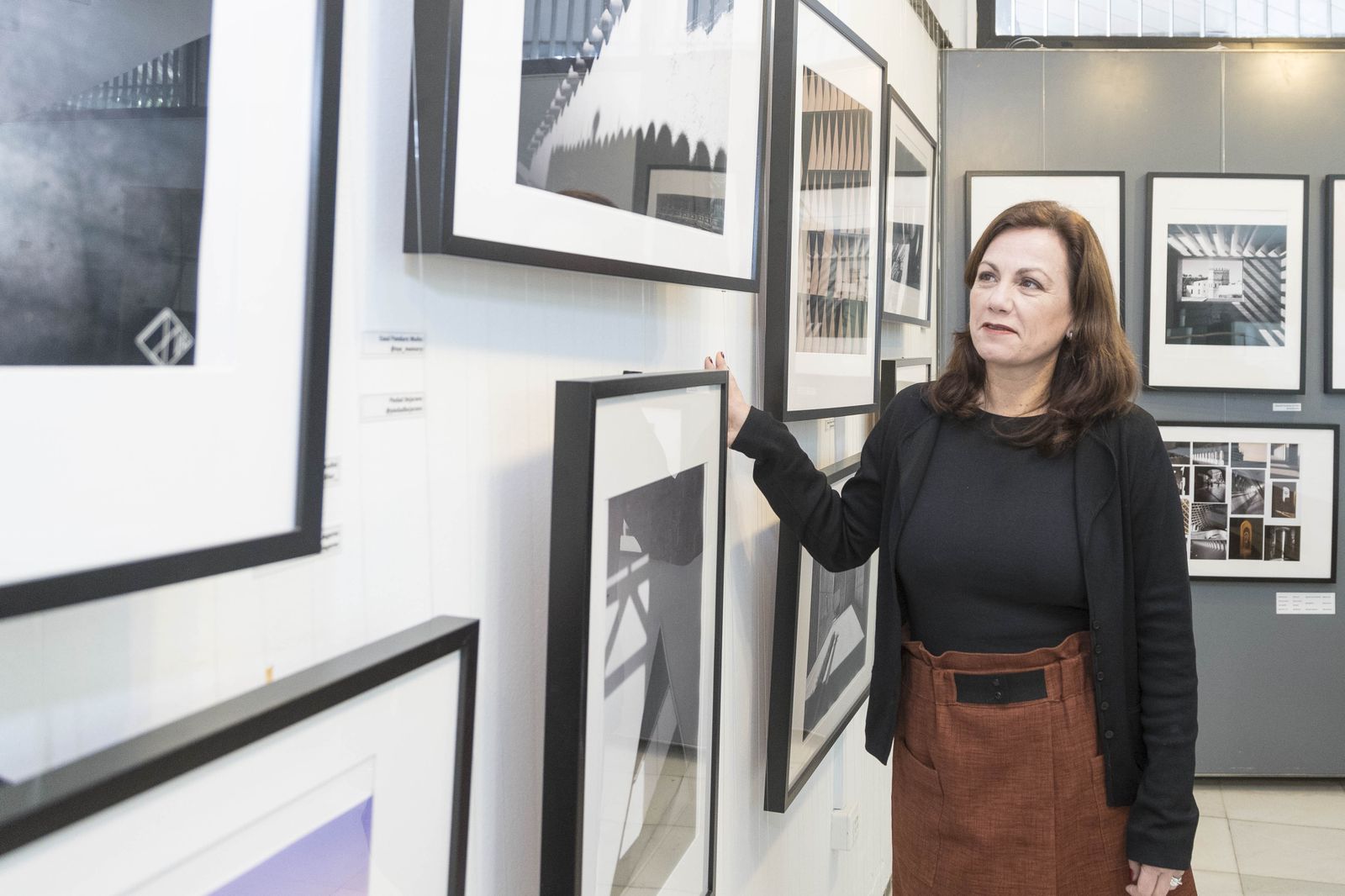 Cristina Murillo, durante la entrevista