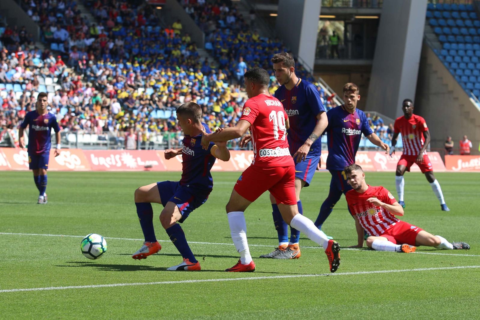El UD Almería-Barça B, en imágenes