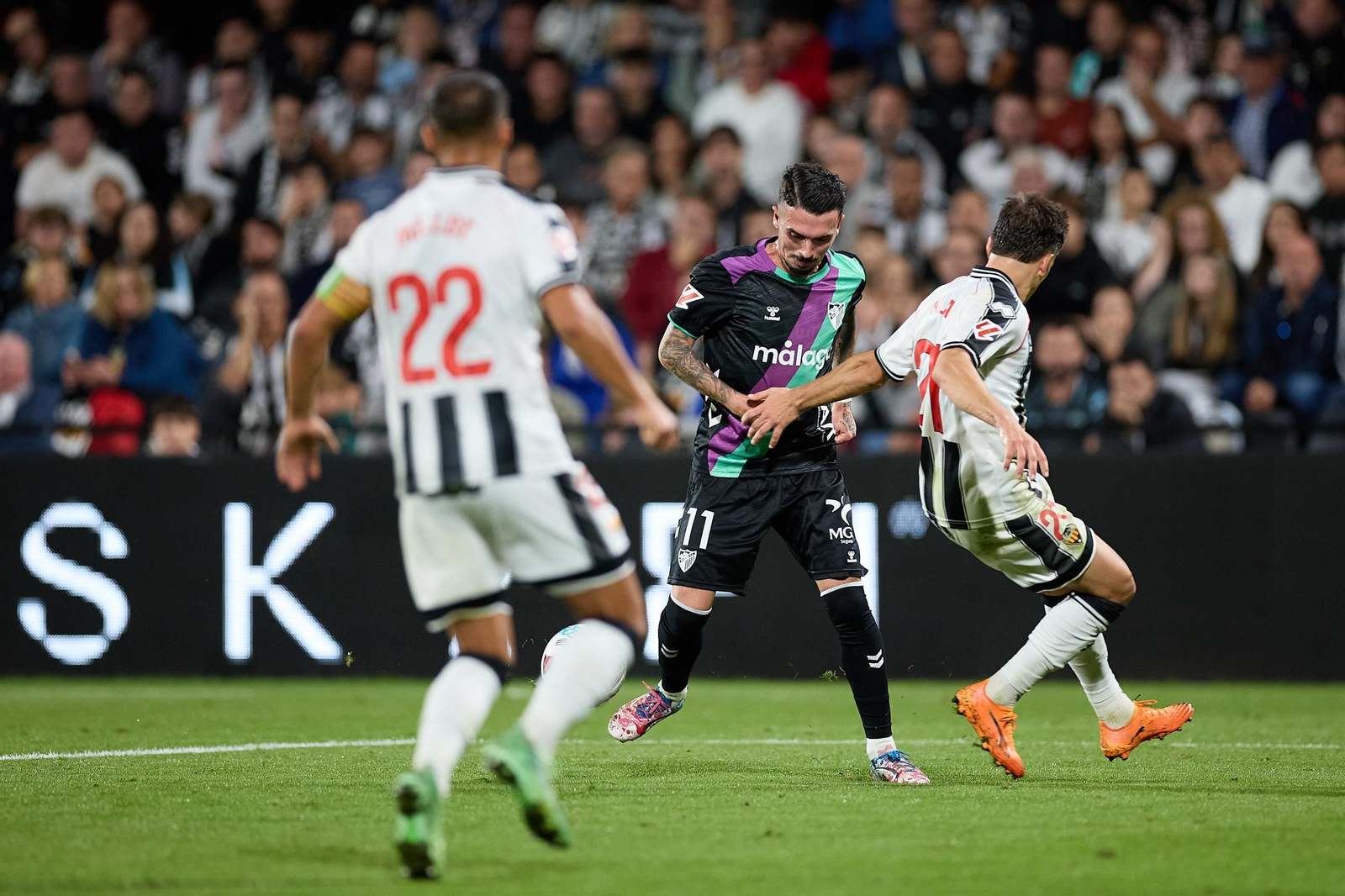 El Castellón-Málaga CF, en fotos