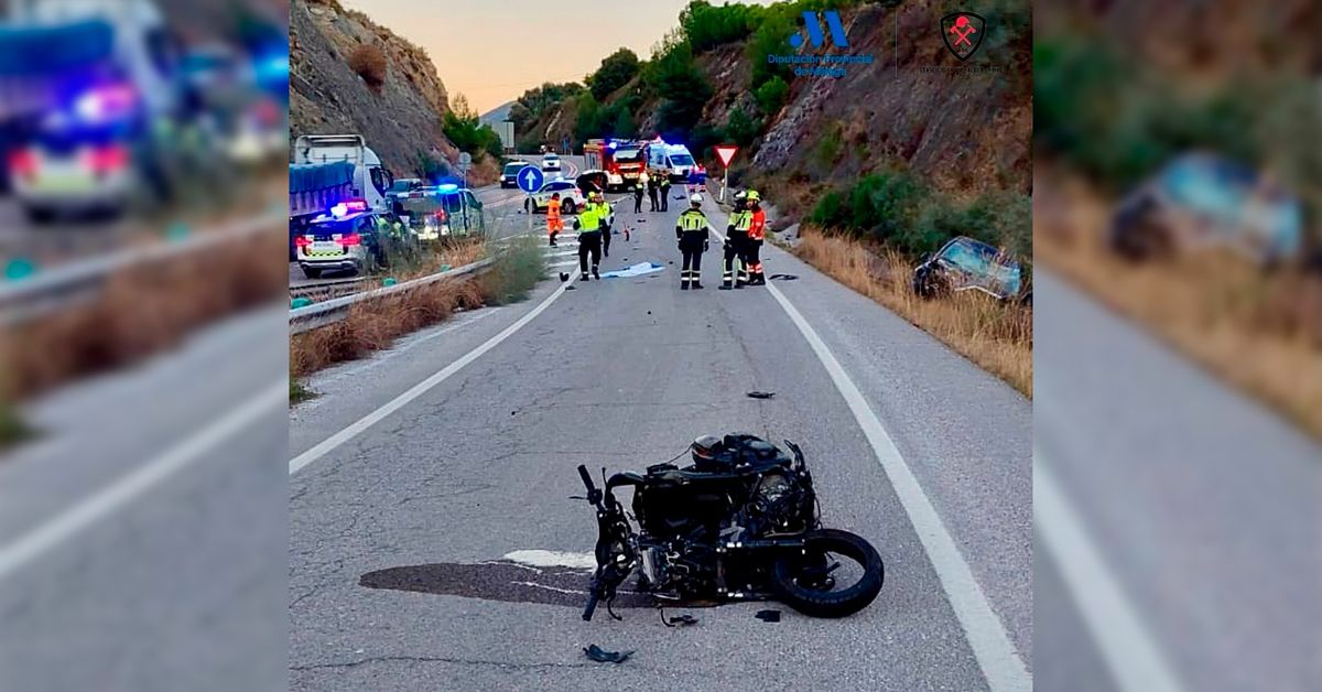 Fallece un joven de 18 años en un accidente de moto en la 'carretera de ...