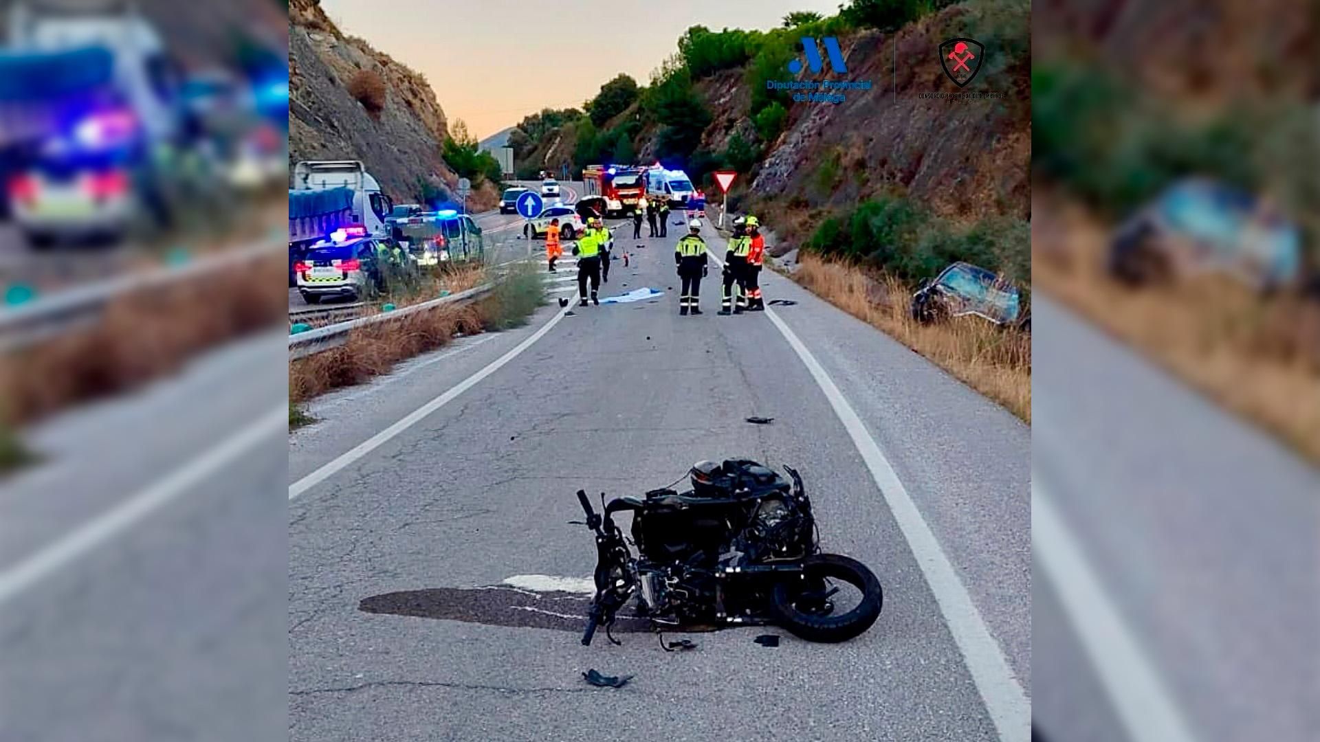 La vida truncada de Daniel, el joven motorista muerto en un accidente en Coín: militó en varios clubes de fútbol