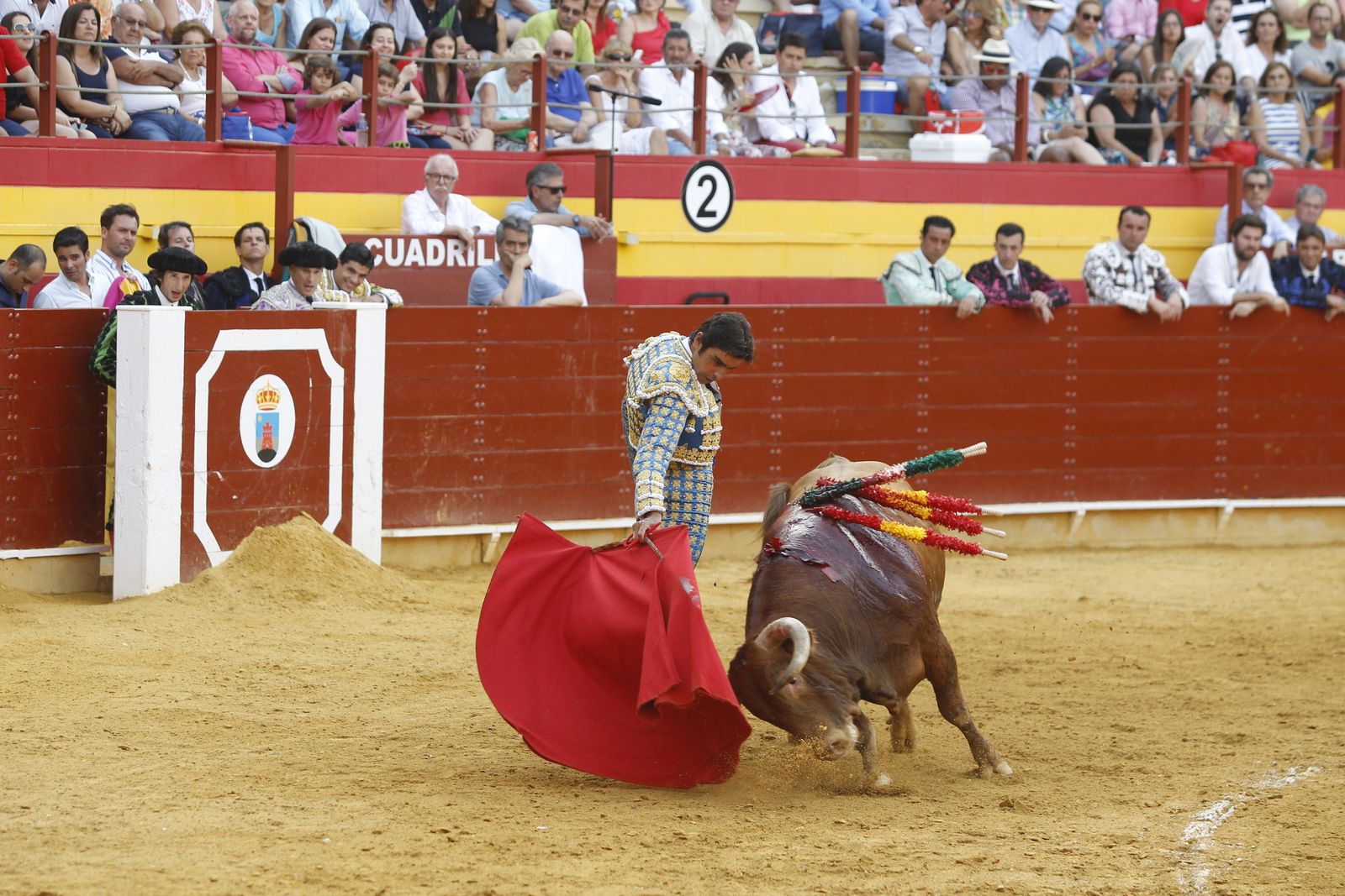 Fotogalería corrida toros Feria Santa Ana-Roquetas de Mar-El Juli-Perera-Aguado
