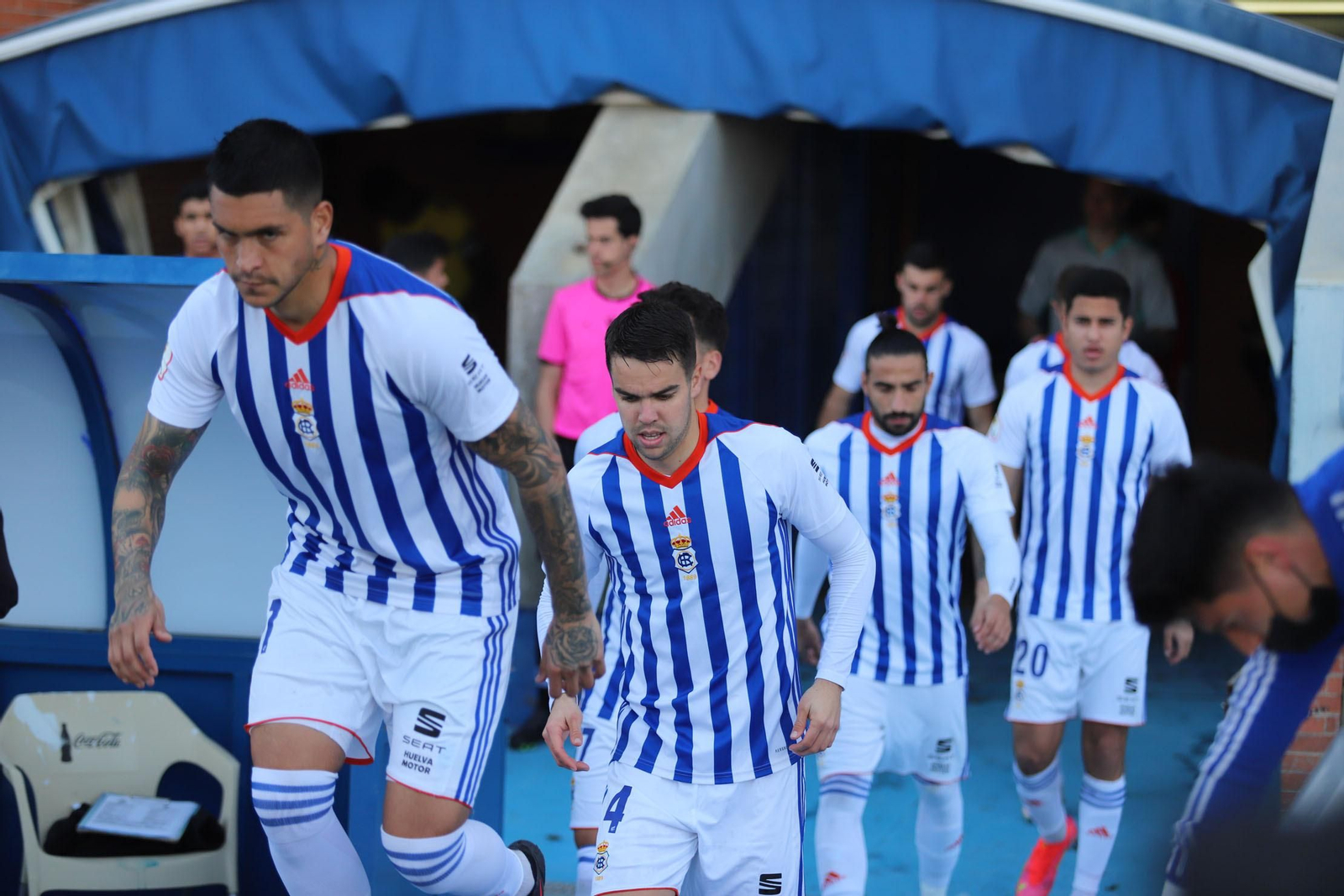 Imágenes del encuentro entre el Recreativo de Huelva y Cadiz B