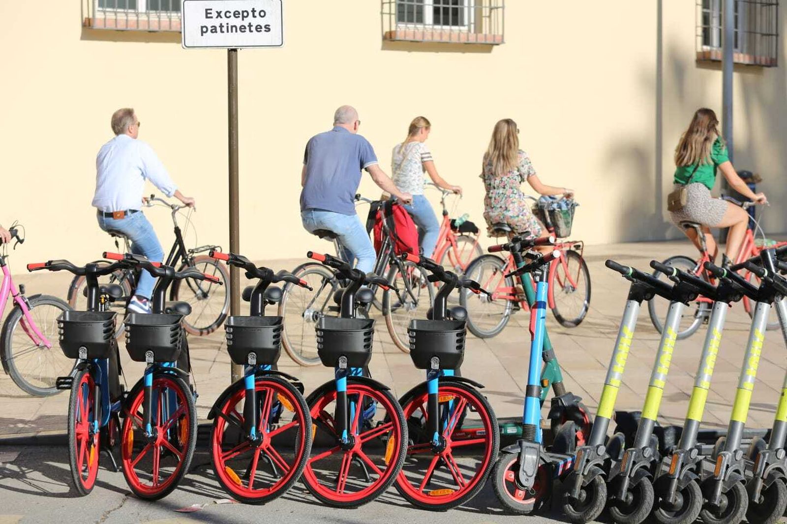 Nuevas bicicletas de servicio compartido de Málaga