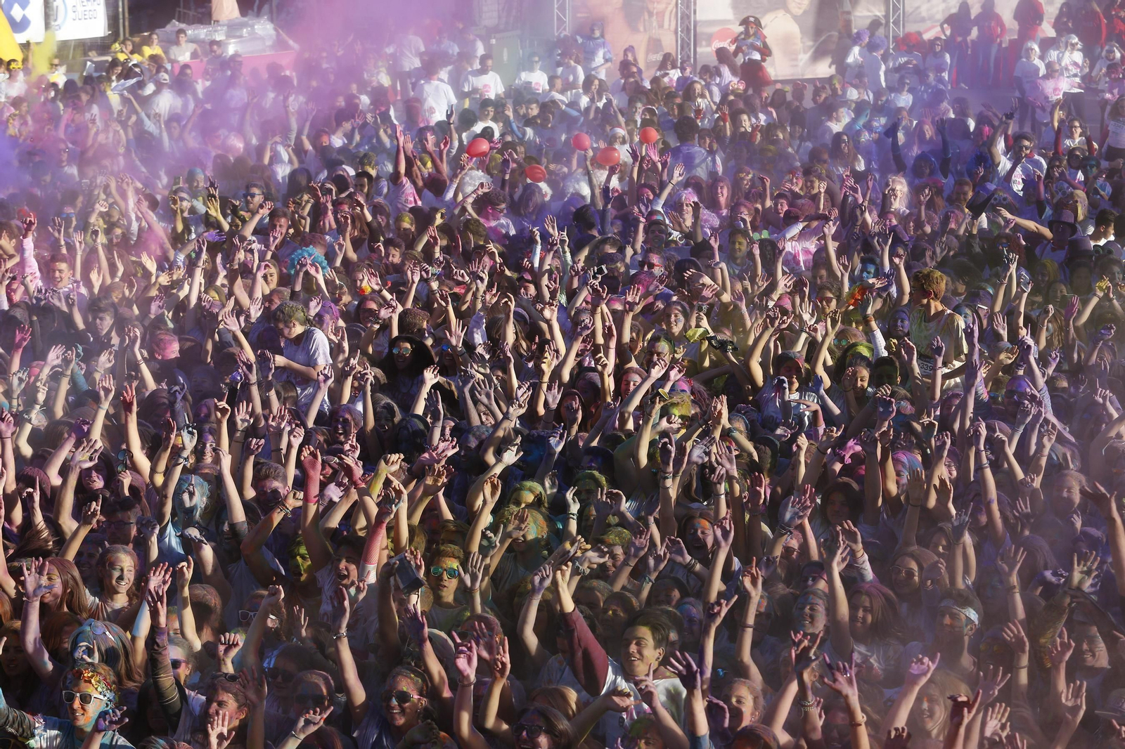 Imágenes del Holi Live en Granada