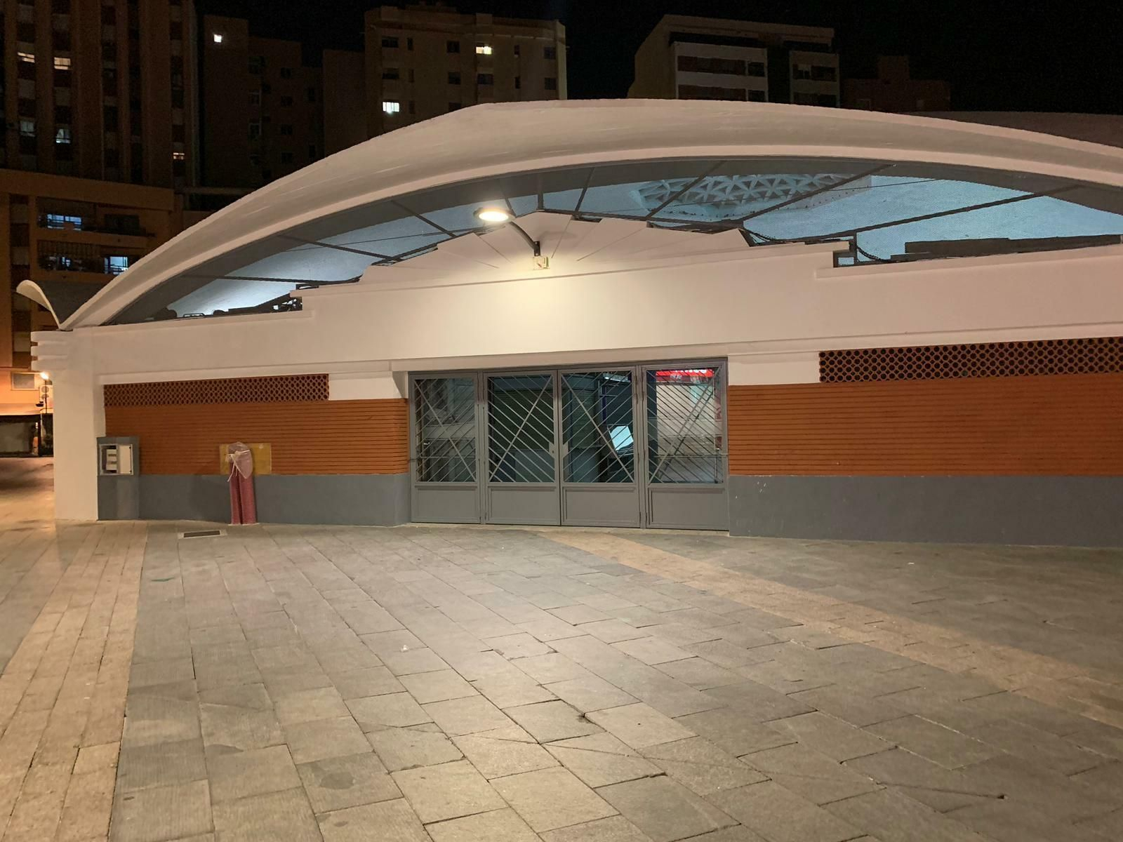 Nueva Iluminación del mercado de Algeciras.