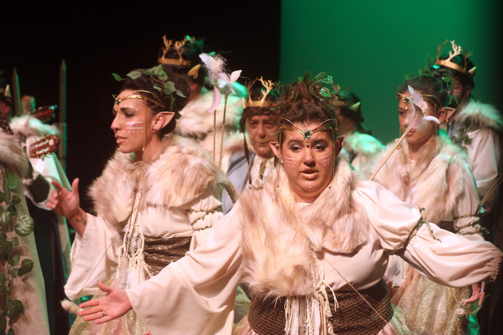 Las Imágenes de la primera semifinal del COAC de Puerto Real 2024