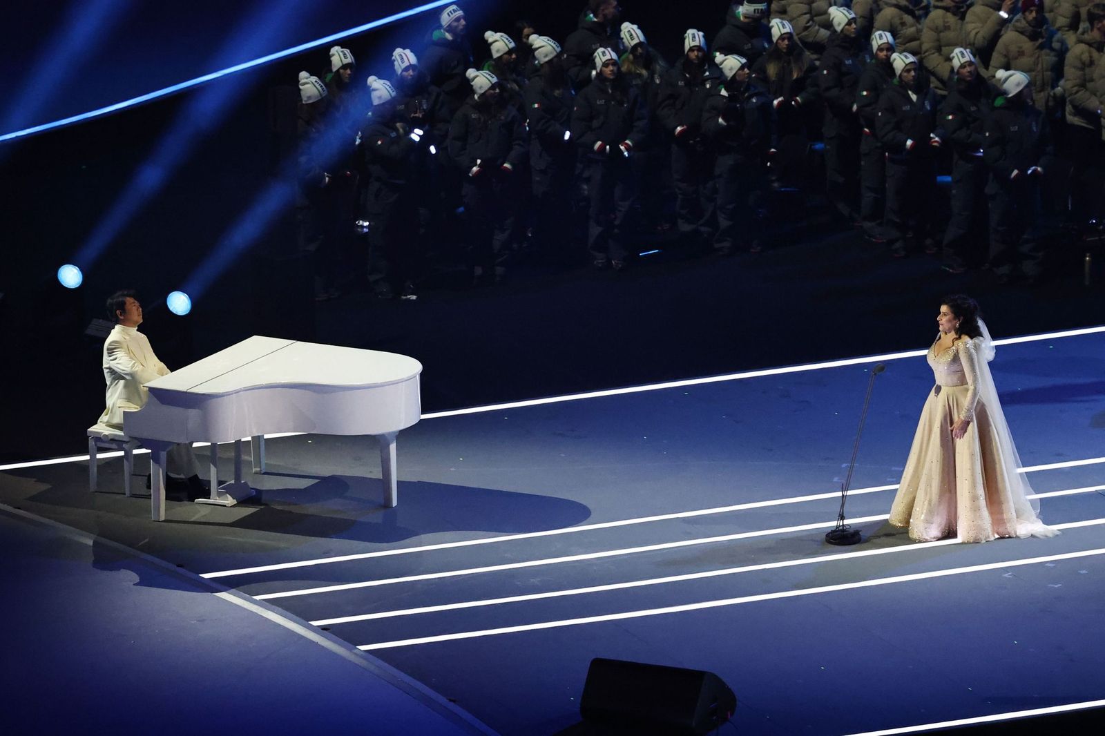 Las fotos de la inauguración de los Juegos Olímpicos de invierno de 2026