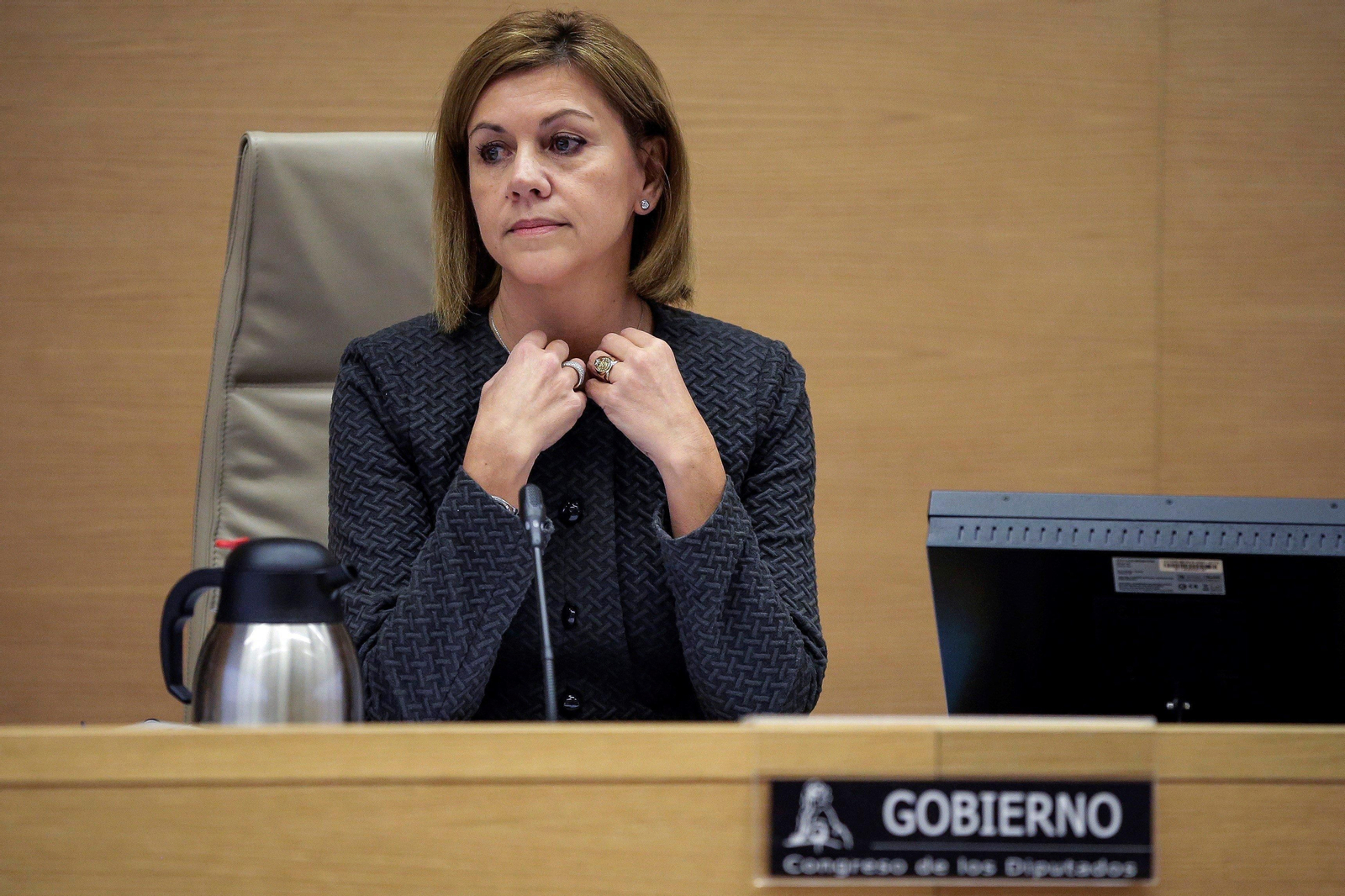 La ministra de Defensa, María Dolores de Cospedal.