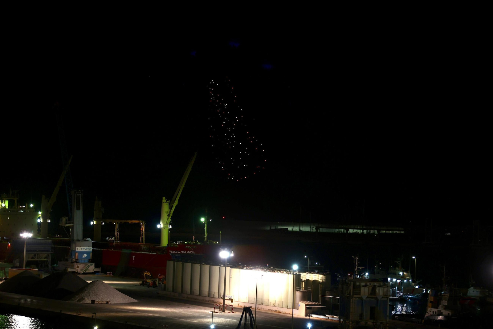 Las mejores fotos de los fuegos artificiales de la Feria de Málaga 2024