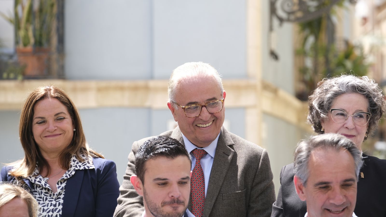 Imágenes de la presentación de la candidatura municipal del PP a Almería capital